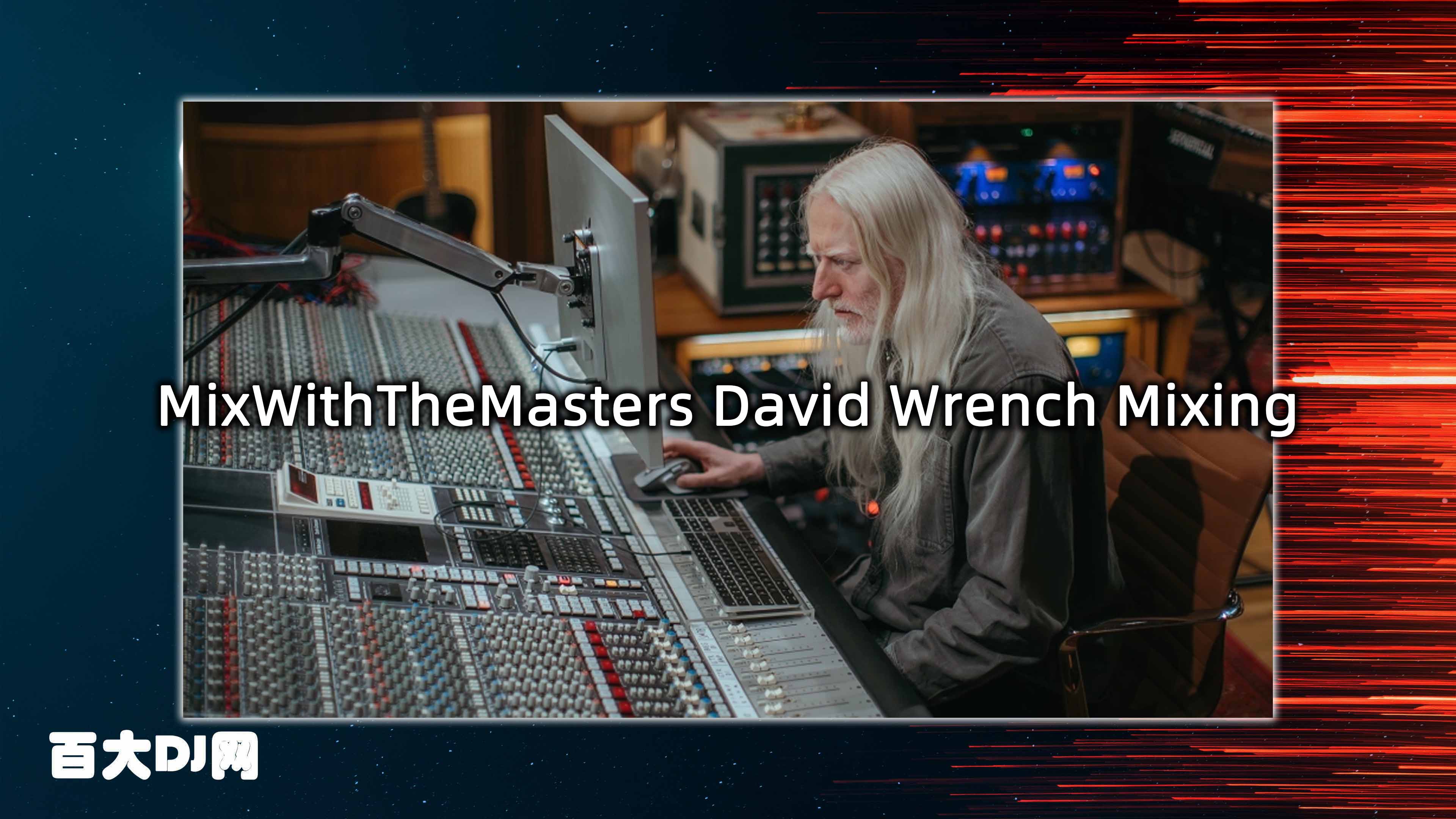 MixWithTheMasters David Wrench Mixing Freedom Of The Night by Sophie Ellis-Bextor