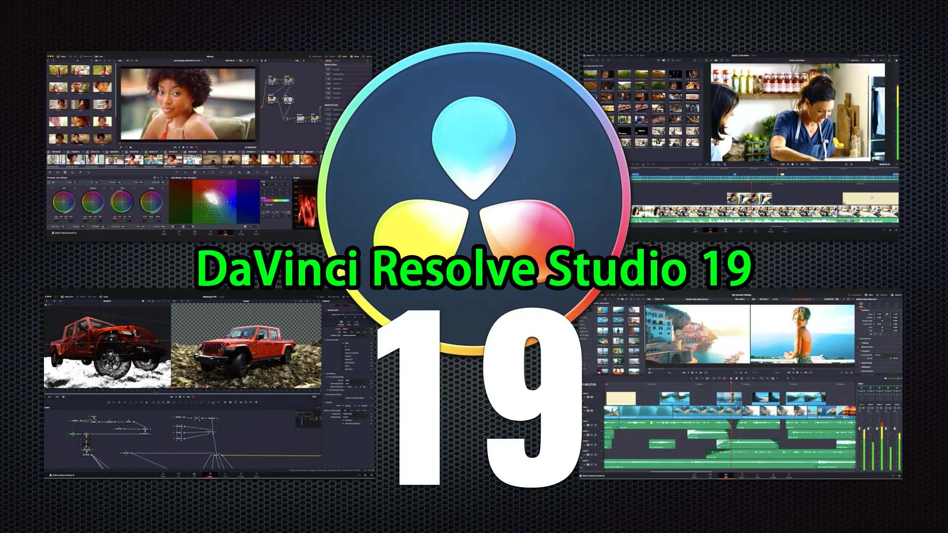 达芬奇软件下载|DaVinci Resolve Studio 19.1.4 Win/Mac官方中文正式破解版
