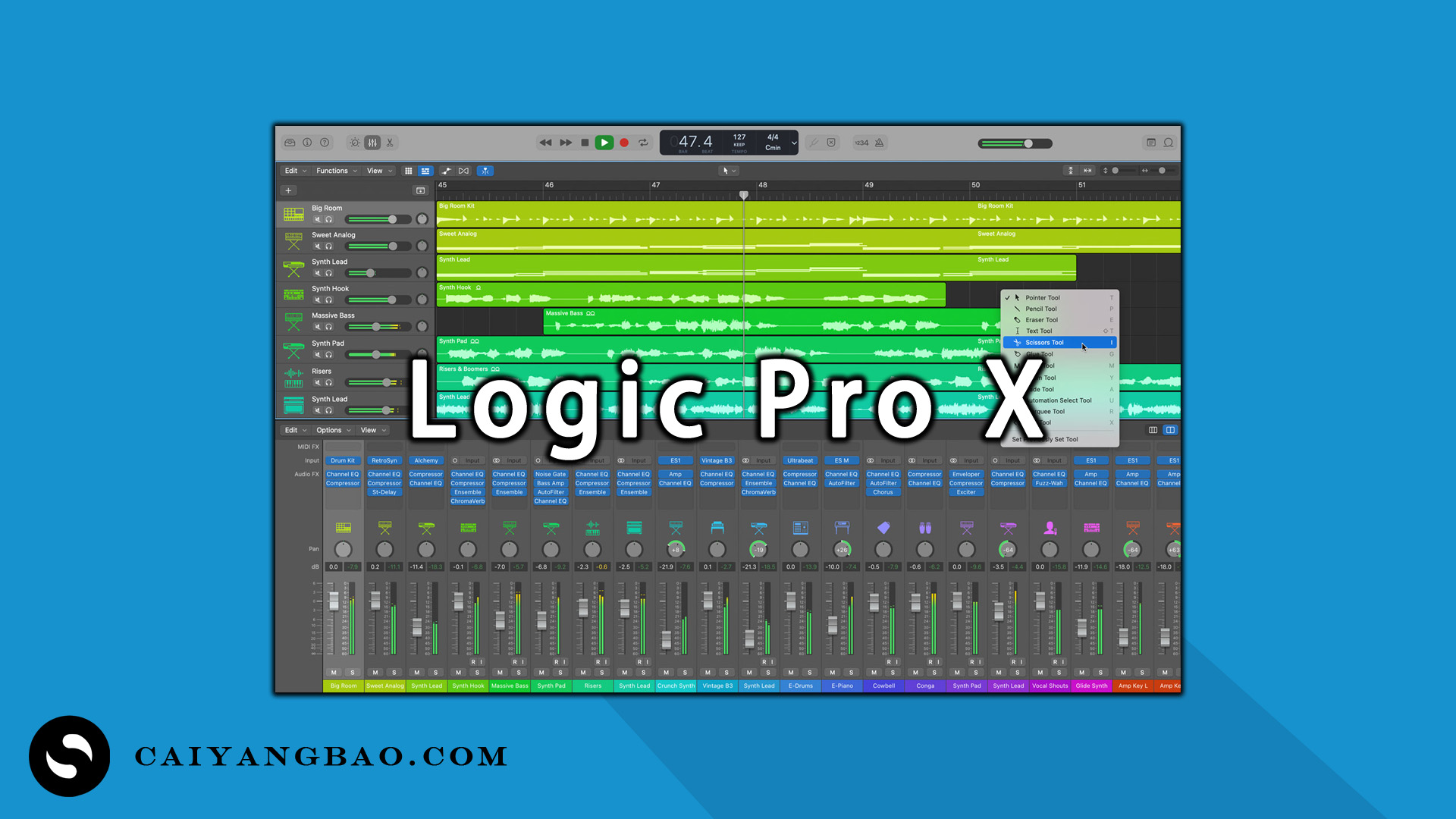 Logic Pro X 11.0.1 [MAS]中文版！专业的音乐制作软件！MACOS