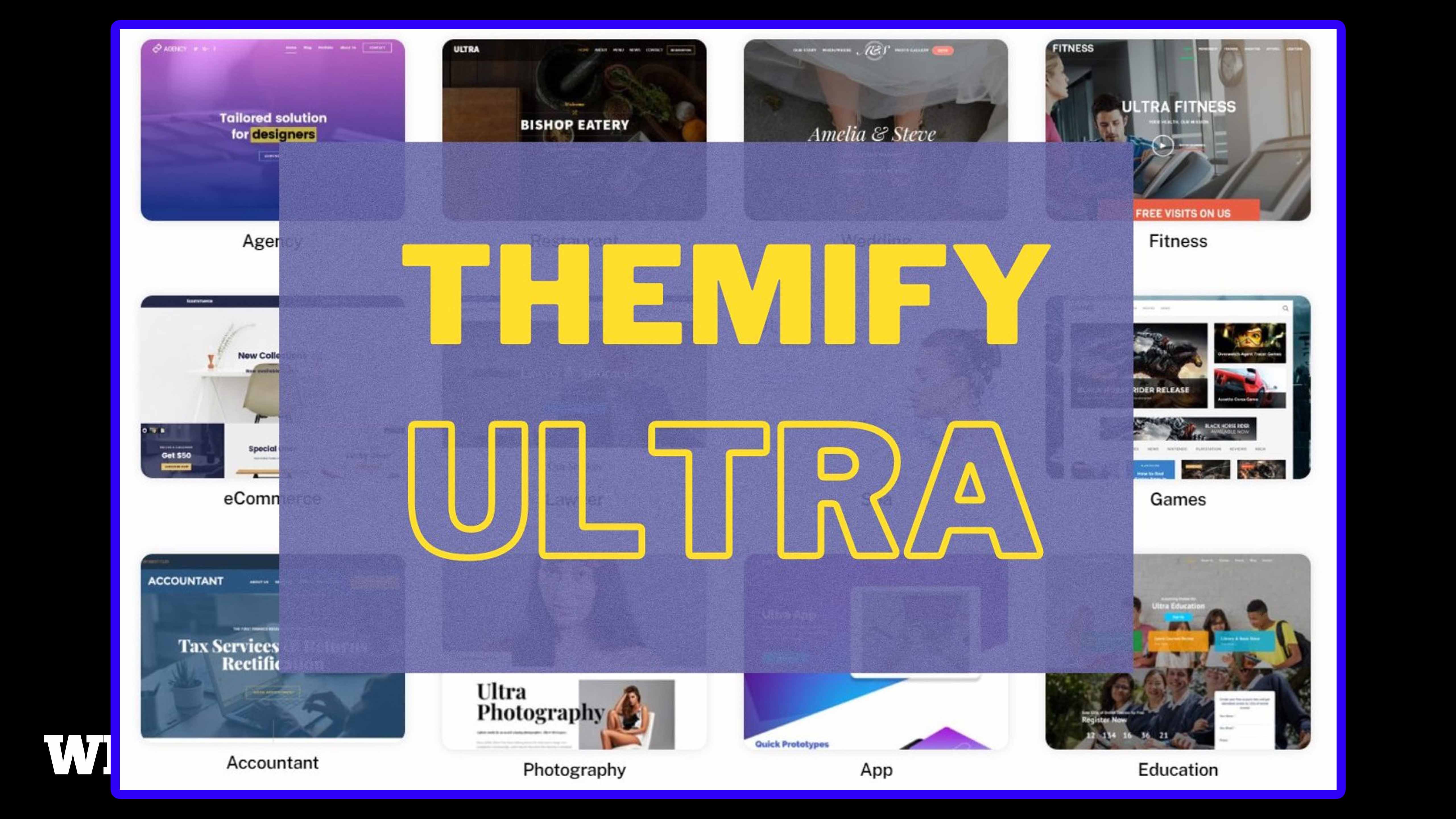 Themify Ultra 8.2.7完美汉化中文版|简易企业展示一键生成可视化编辑WordPress主题