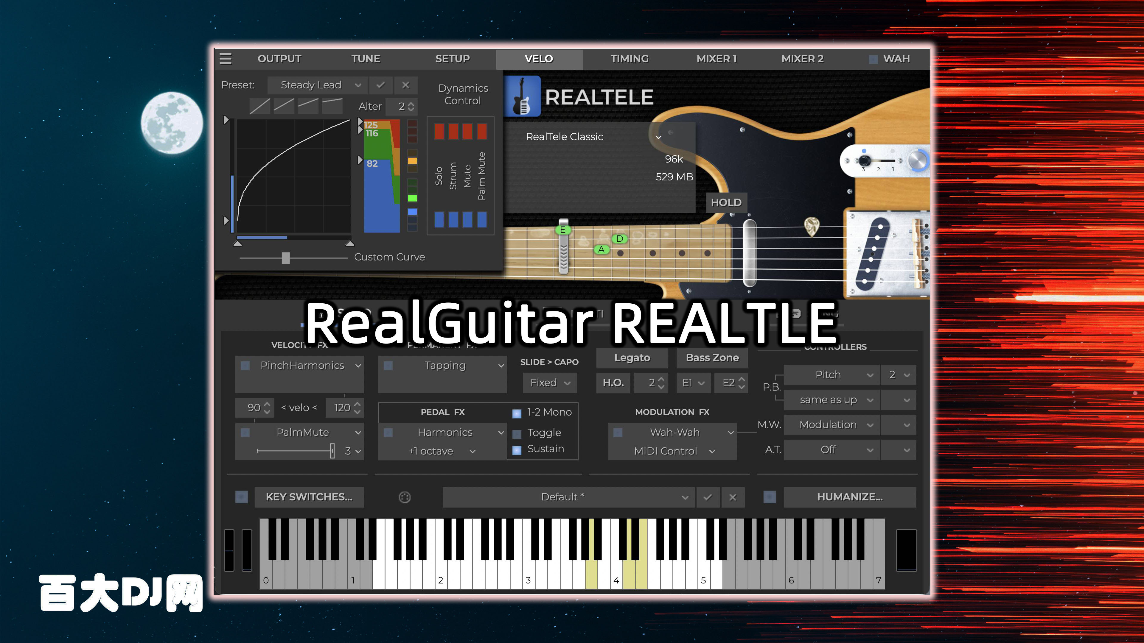 MusicLab – RealTele 真实吉他音源 REALTELE v1.0.0 for WiN