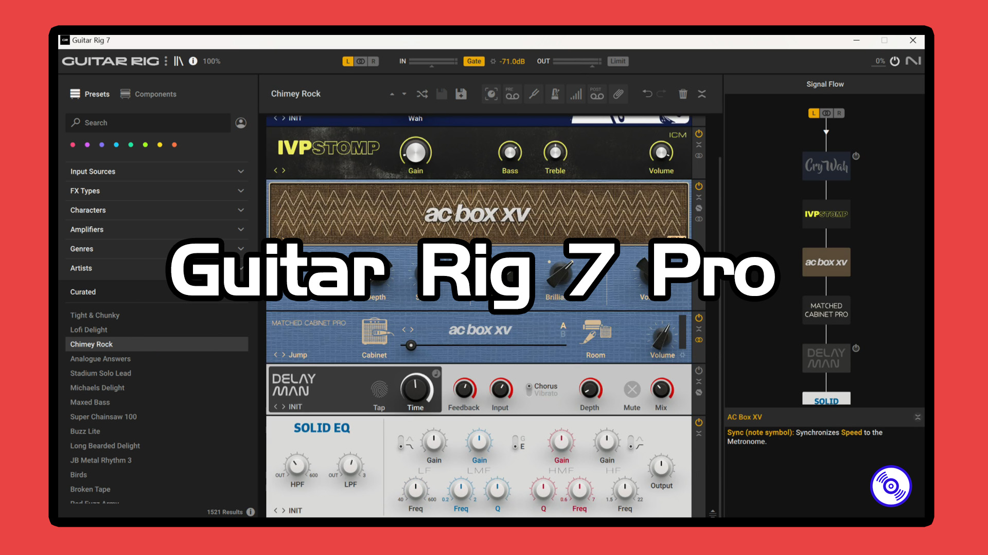 【GuitarRig】吉他效果器套装 Guitar Rig 7 Pro 专业完整版的下载！Windows-MacOS [混响,空调盒,低音,磁带摆动,噪音机]