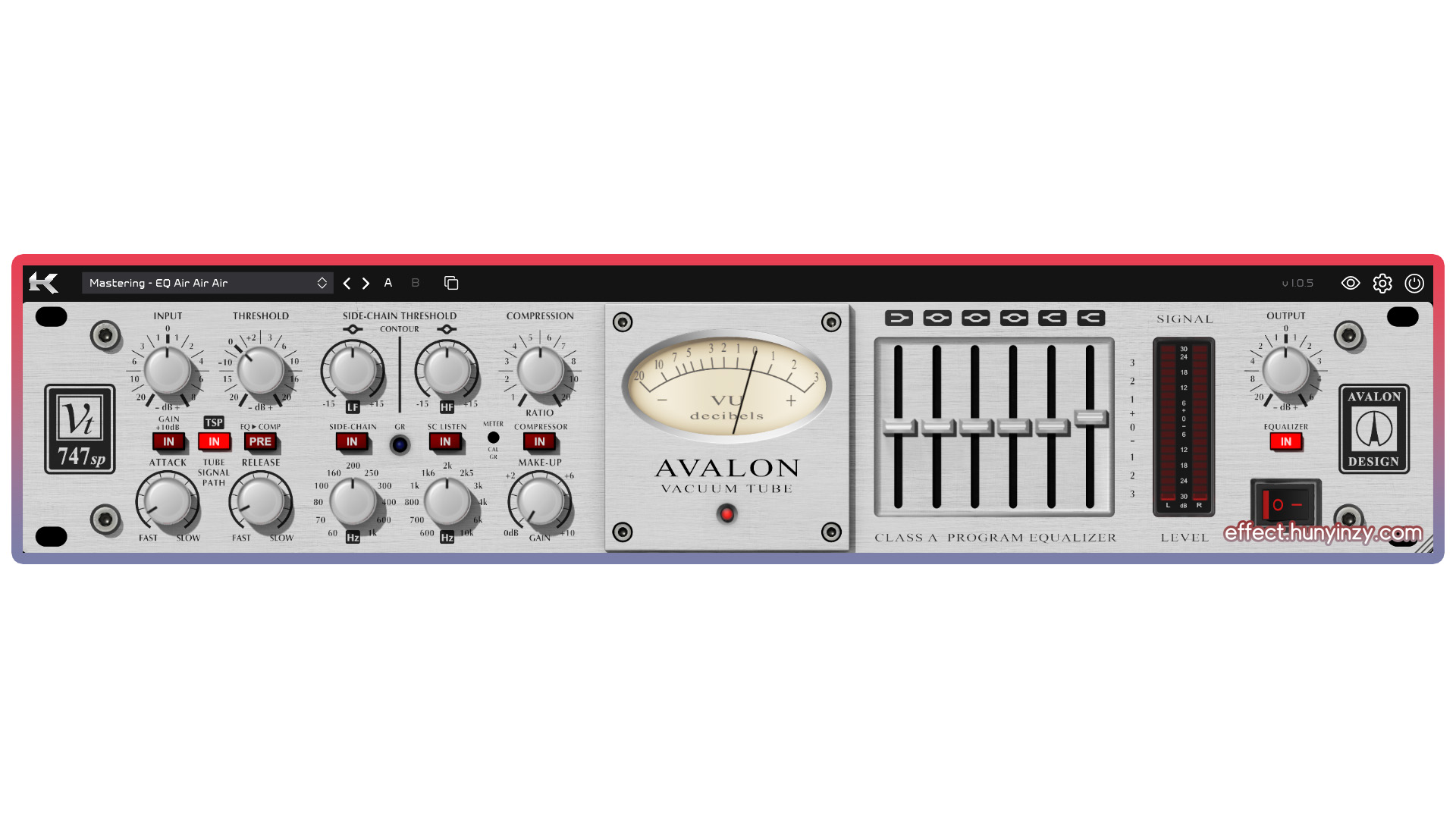 【母带处理插件】一款一键母带处理插件 Avalon