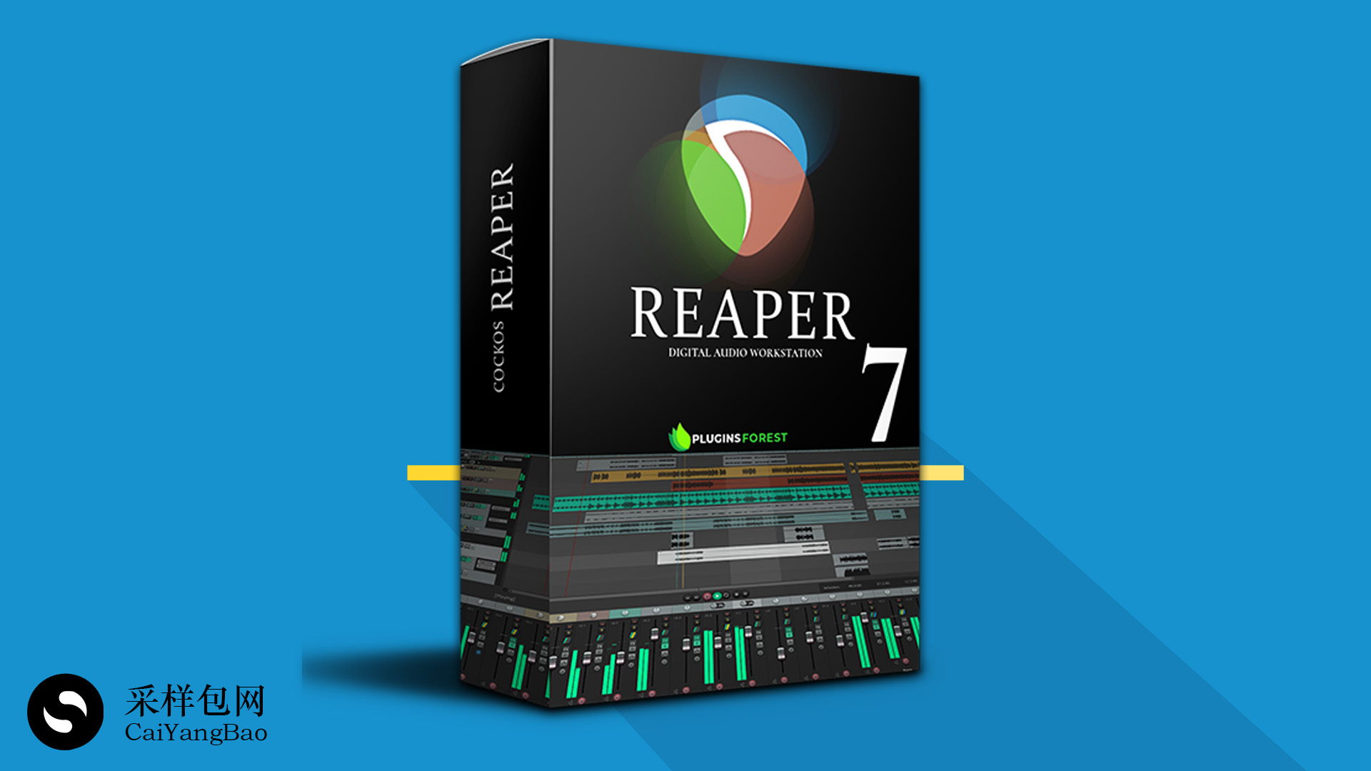 混音编曲软件 Cockos REAPER 7.4 最新版！REAPER7软件 Win Mac