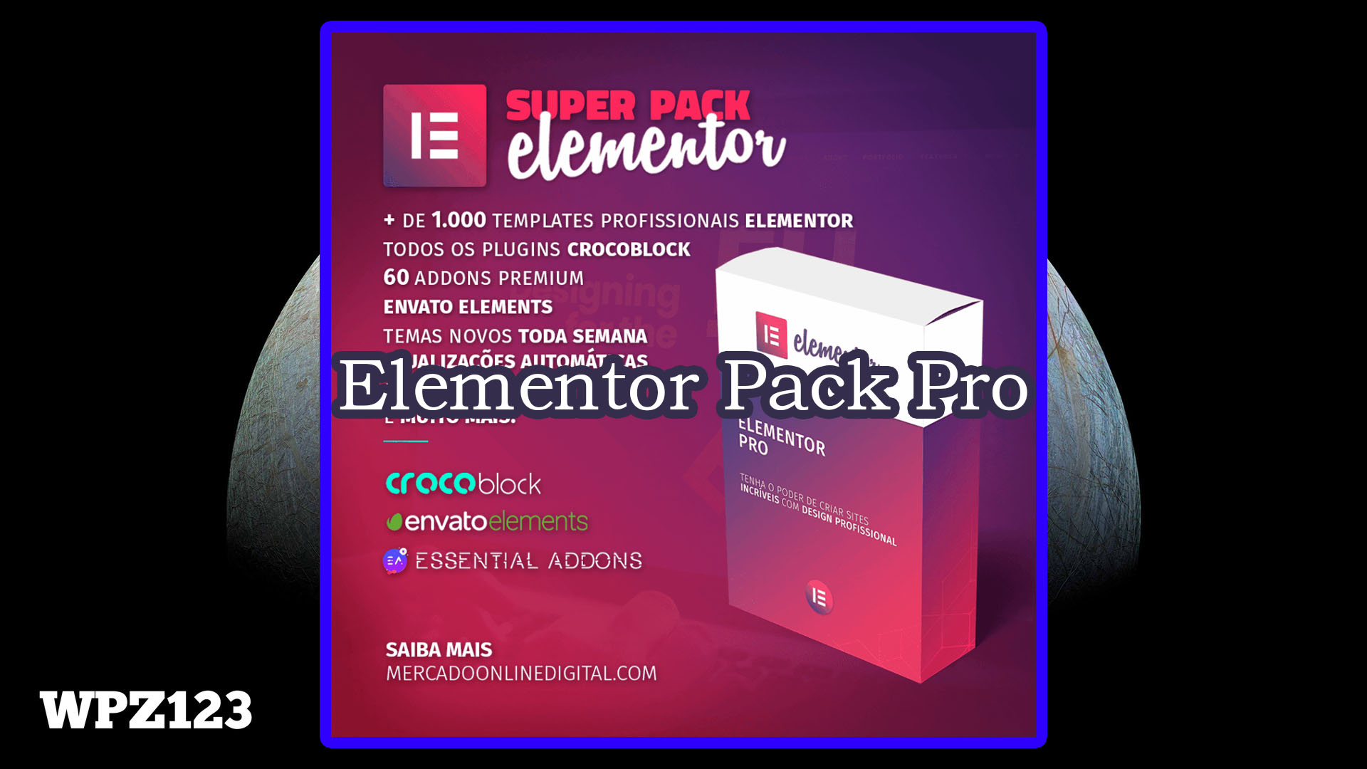 Elementor Pack Pro 中文汉化版含密钥可自己更新 V16.0