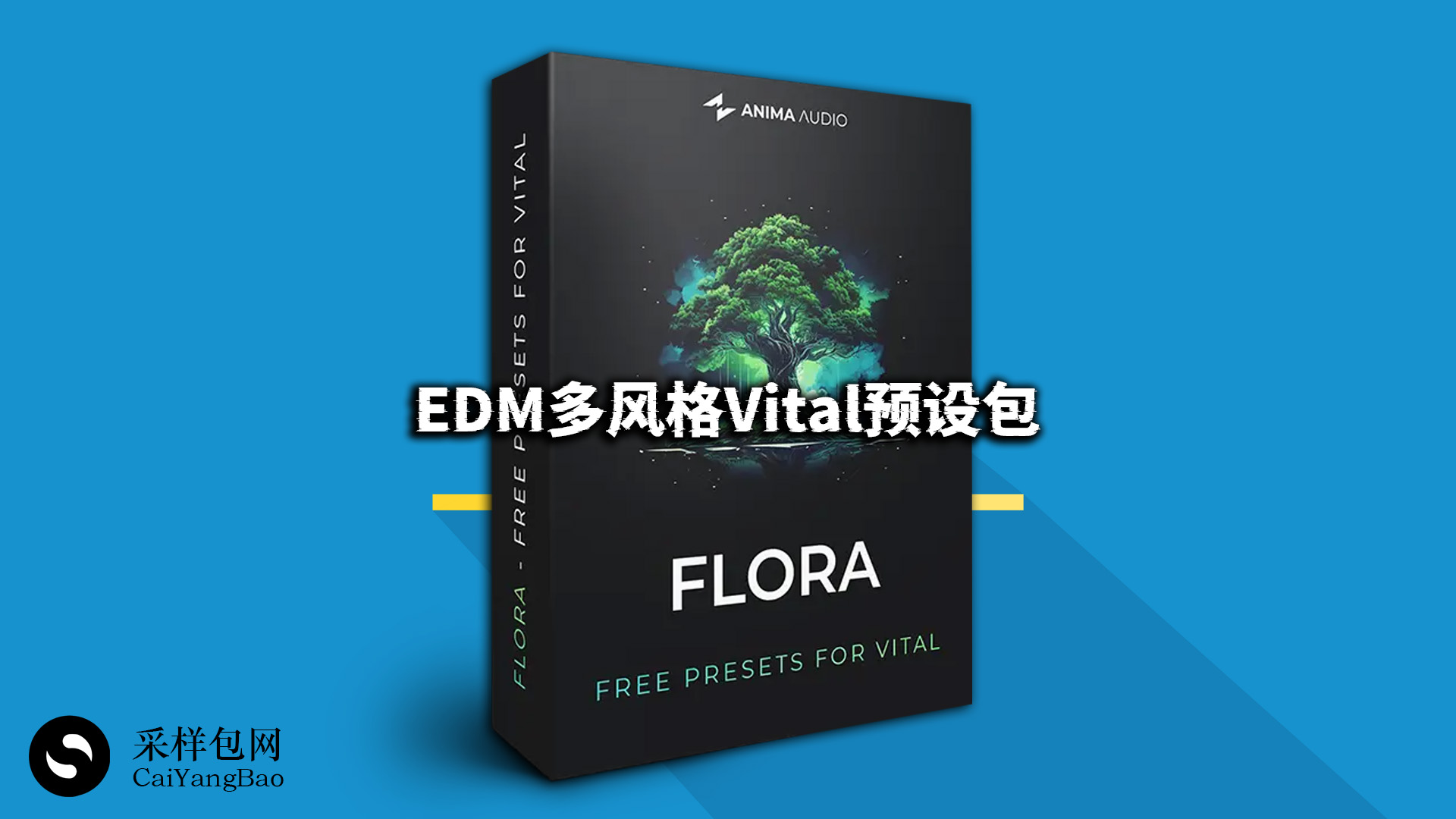 EDM多风格Vital预设包 Anima Audio Flora Vitalbank