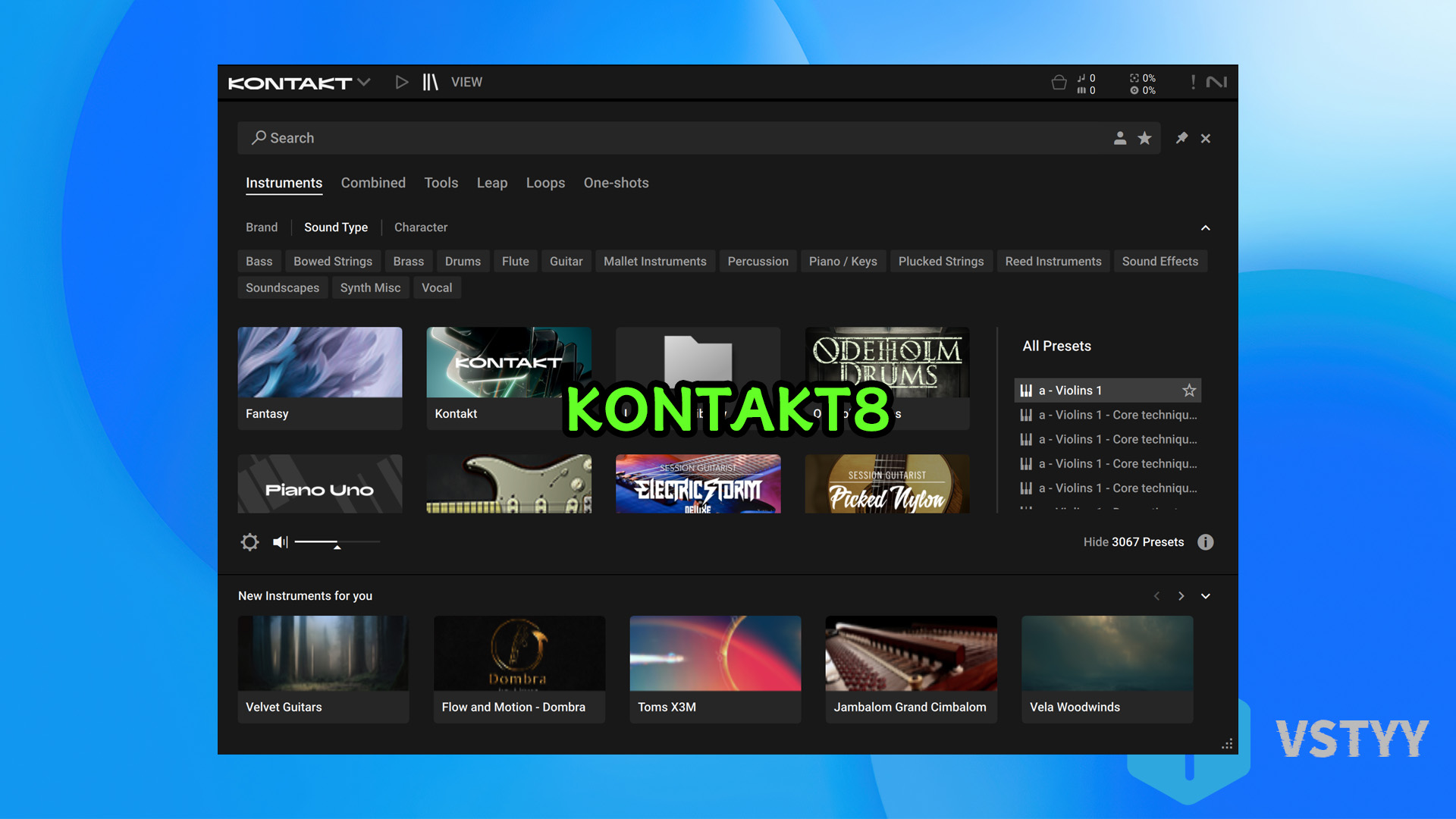 KONTAKT8康泰克8采样器最新版来了！Native Instruments Kontakt 8 采样器音源插件！Windows-MacOS