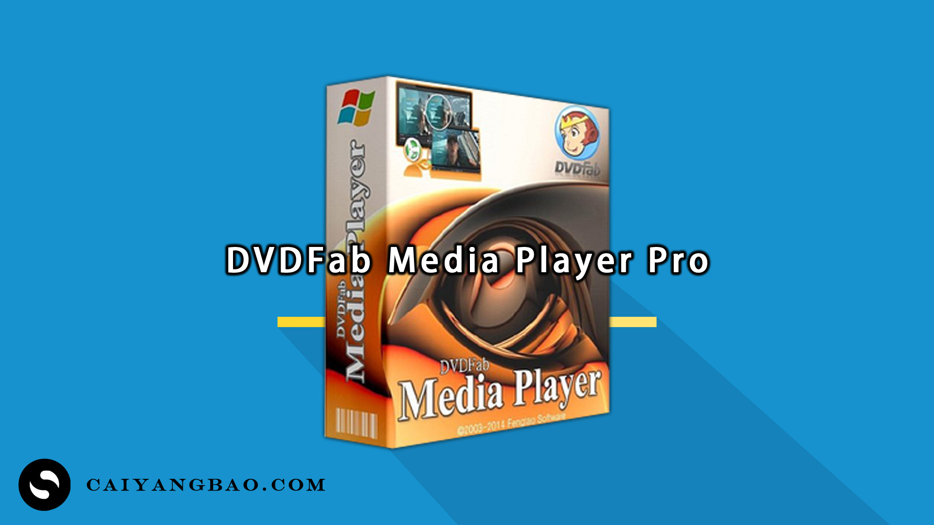 DVDFab Media Player Pro 极佳的Blu-ray&DVD蓝光dvd播放器，用于Windows操作系统。它功能全面而强大，品质卓越