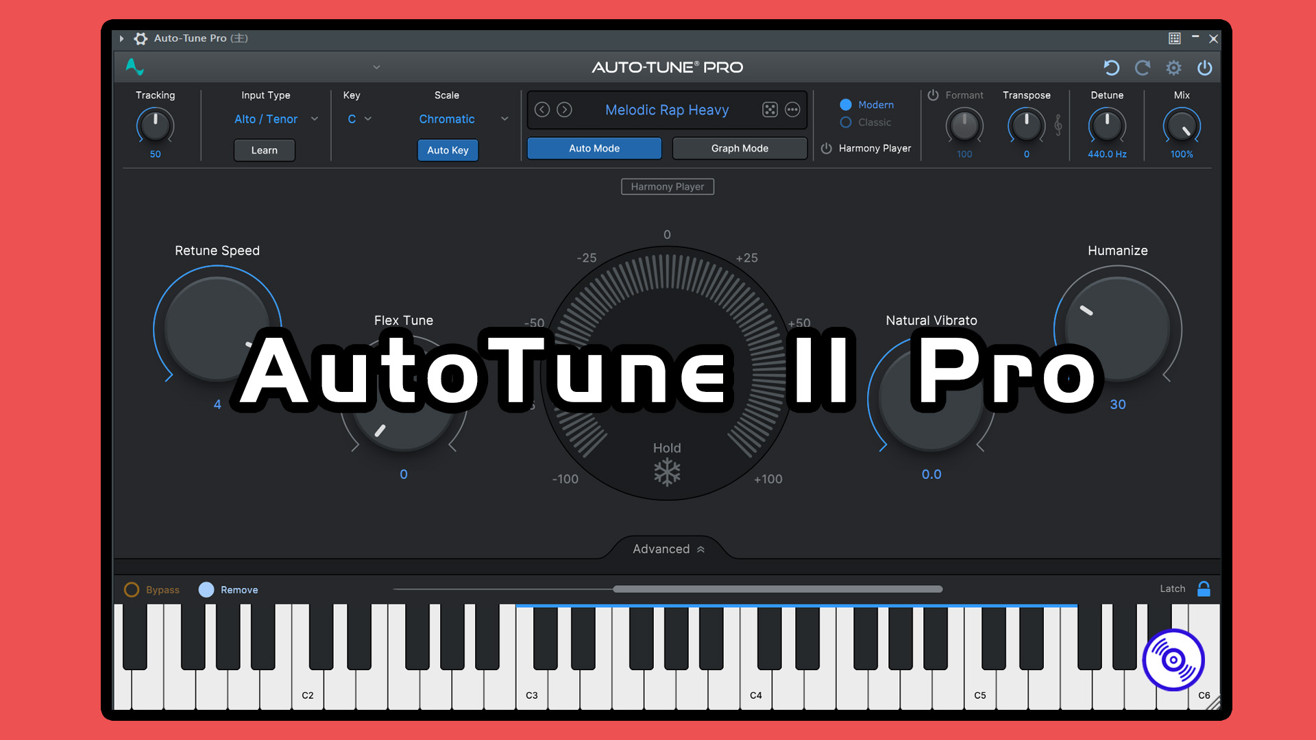 专业人声处理工具 Antares Auto-Tune Pro 11.0 WIN.MAC