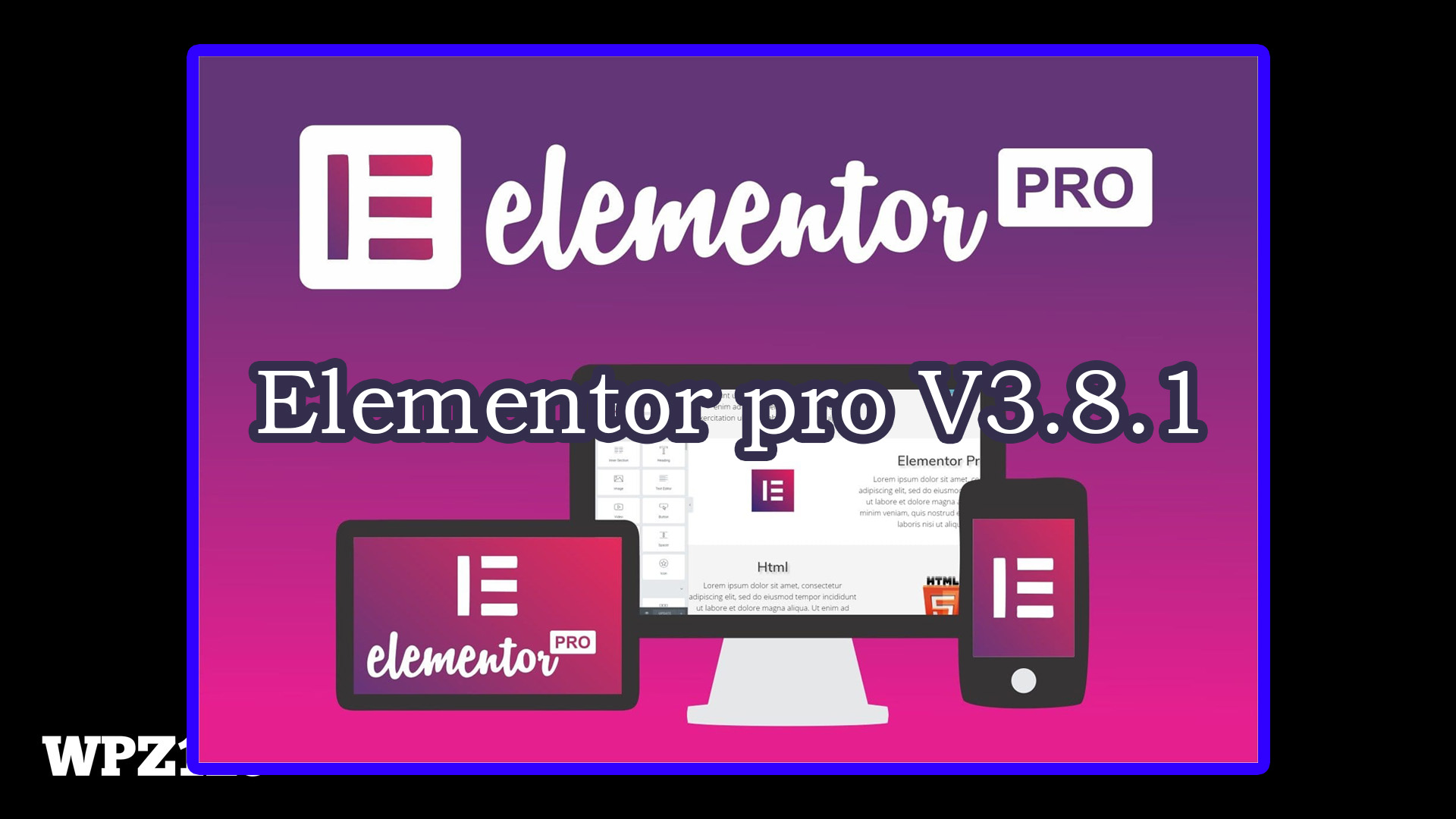 Elementor pro V3.8.1