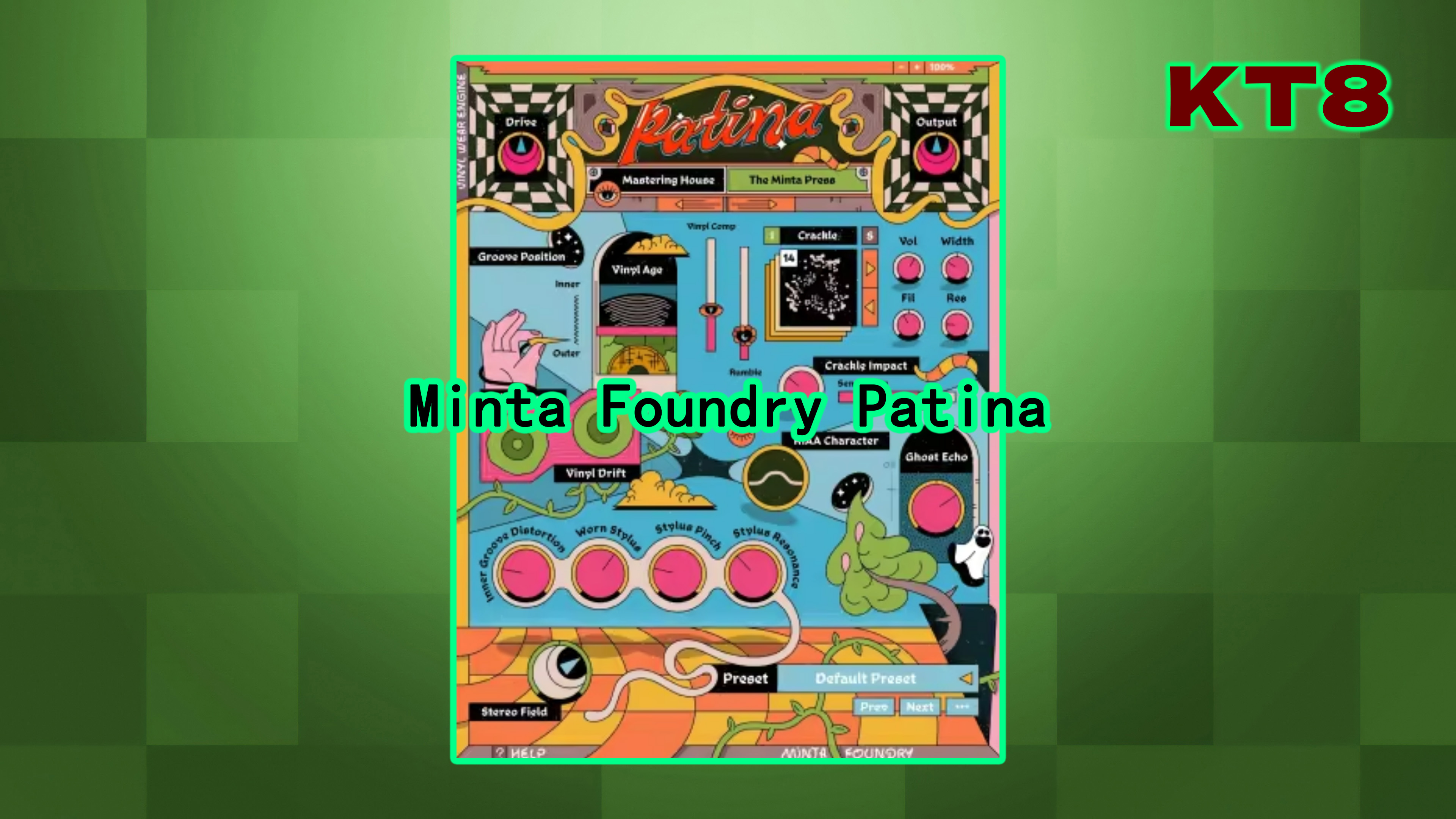 黑胶唱片模拟器 Minta Foundry Patina v1.0.3 U2B MacOS