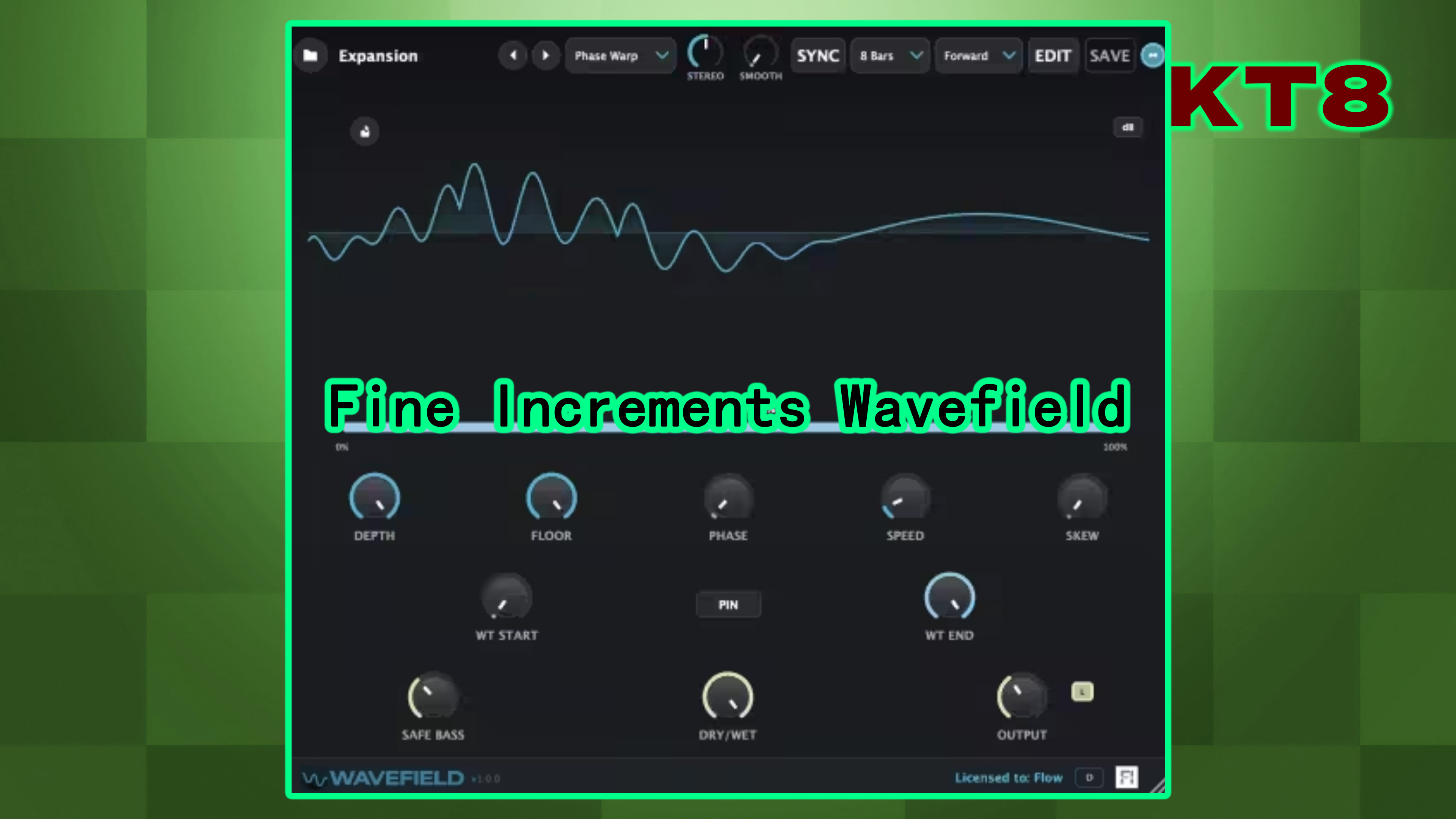 滤波调制效果器 Fine Increments Wavefield v1.0.4 U2B MacOS
