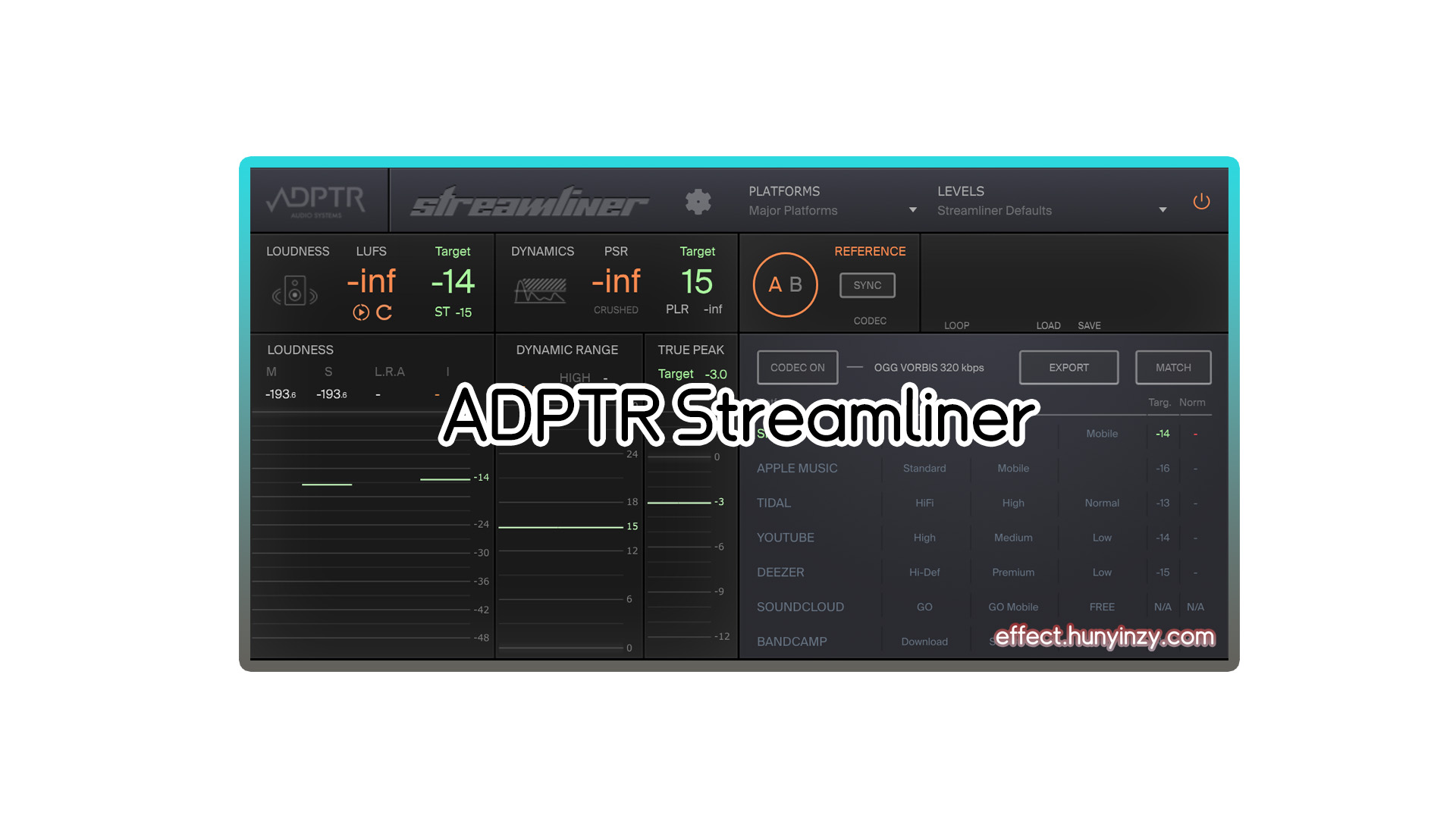 混音效果器 Setup ADPTR Streamliner v1.0.0 Windows