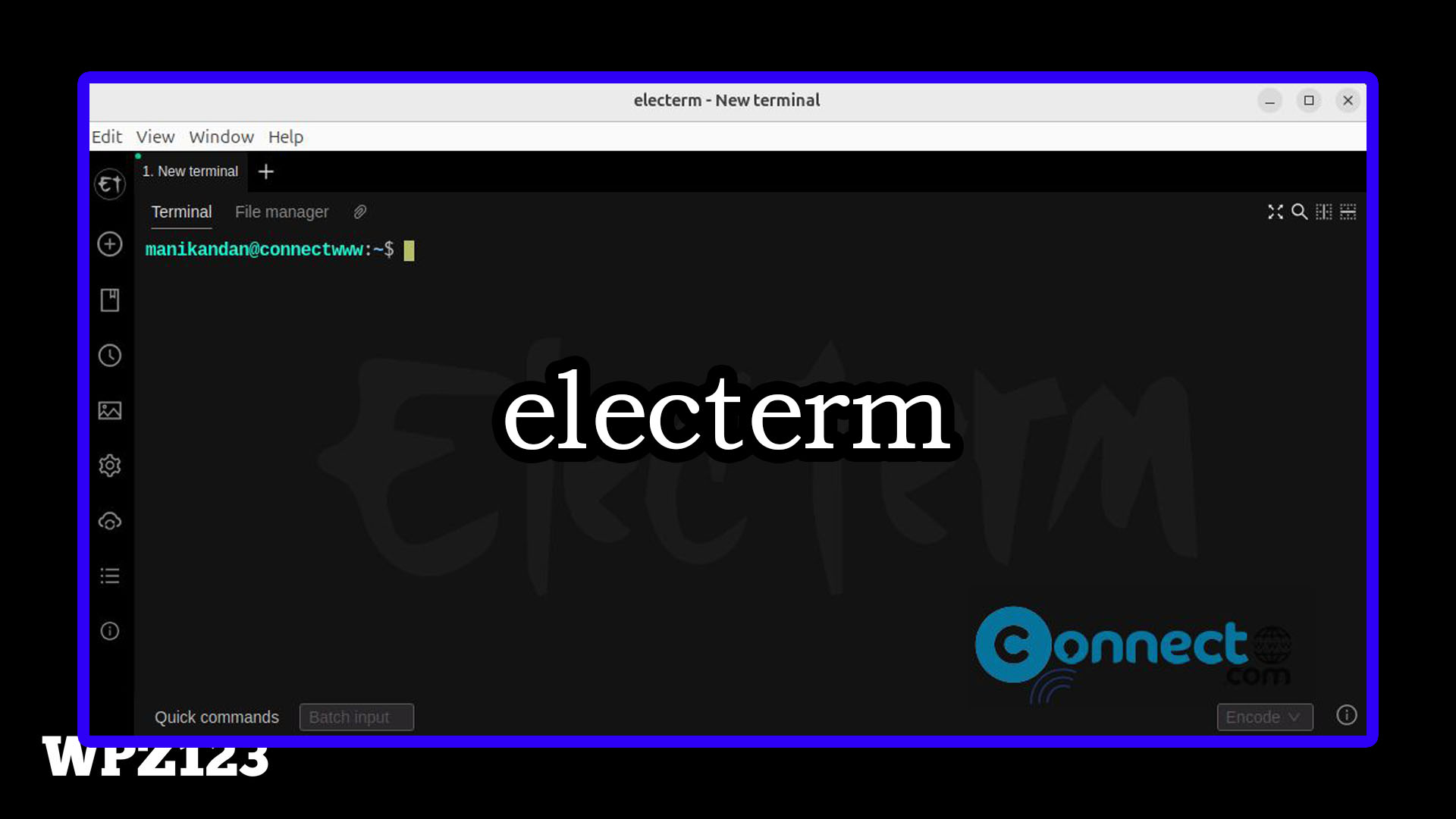 electerm 2.2.0 终端模拟器/SSH/SFTP客户端 MacOS