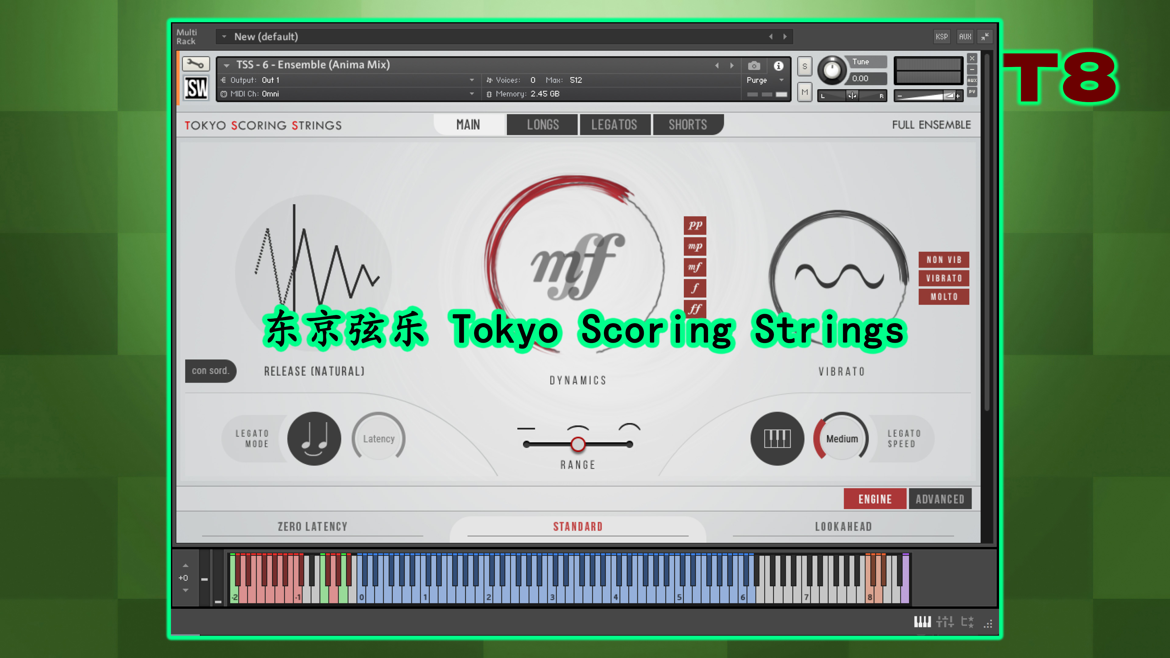 东京弦乐音源 Impact Soundworks Tokyo Scoring Strings 2.0.1 KONTAKT 200GB完整弦乐音源