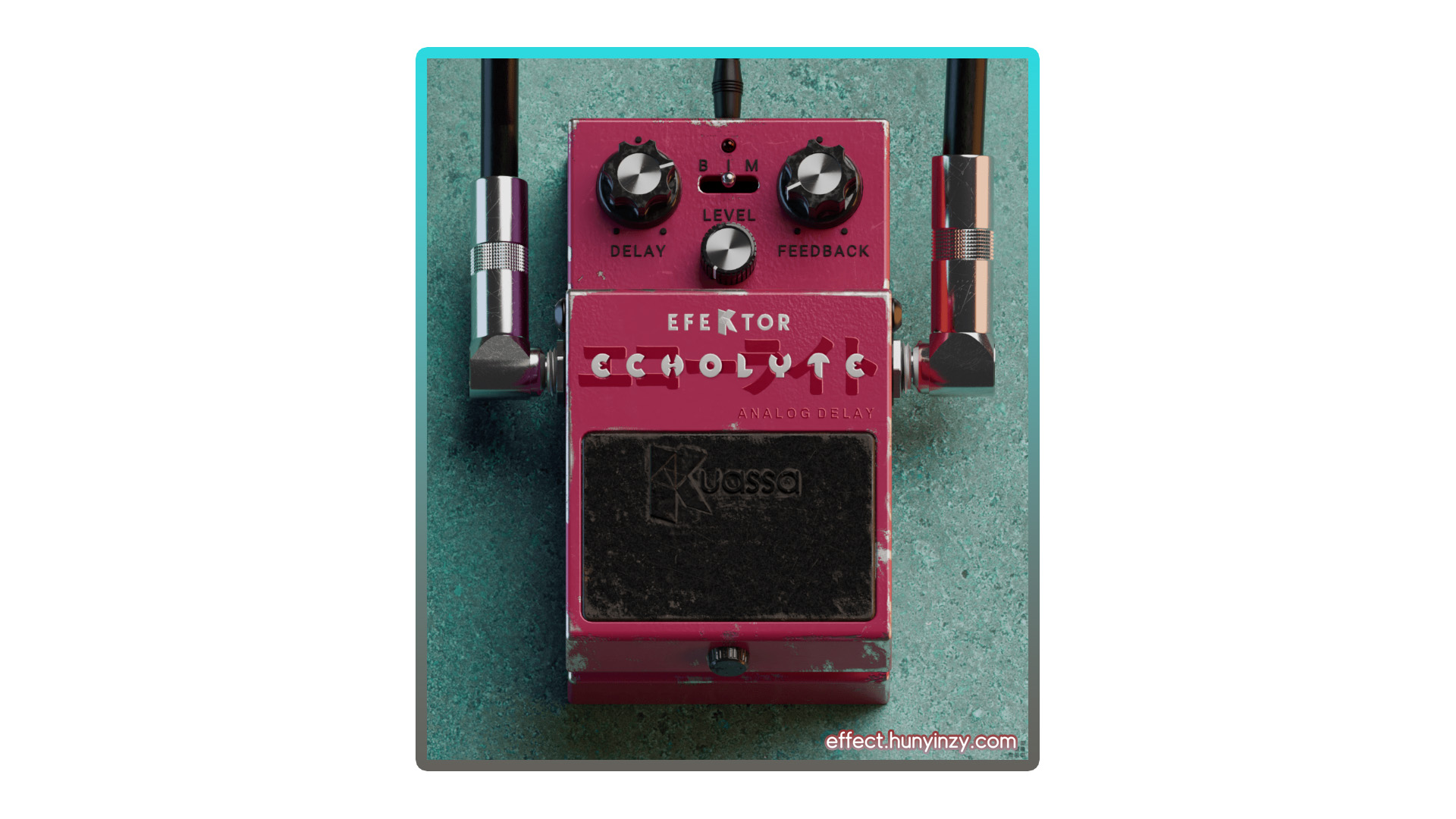模拟延迟踏板效果器插件 Kuassa Efektor Echolyte 的下载 Windows版