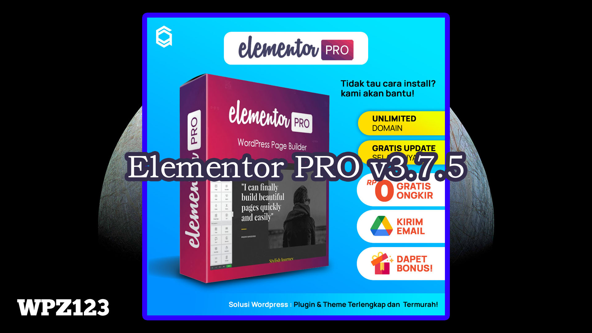 Elementor PRO v3.7.5 – WordPress 页面构建器插件