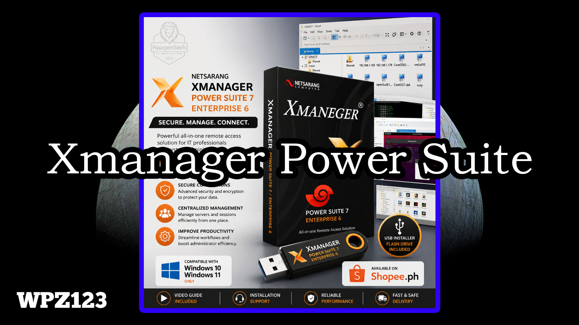 Xmanager Power Suite 8.0.0014 服务器运维连接终端