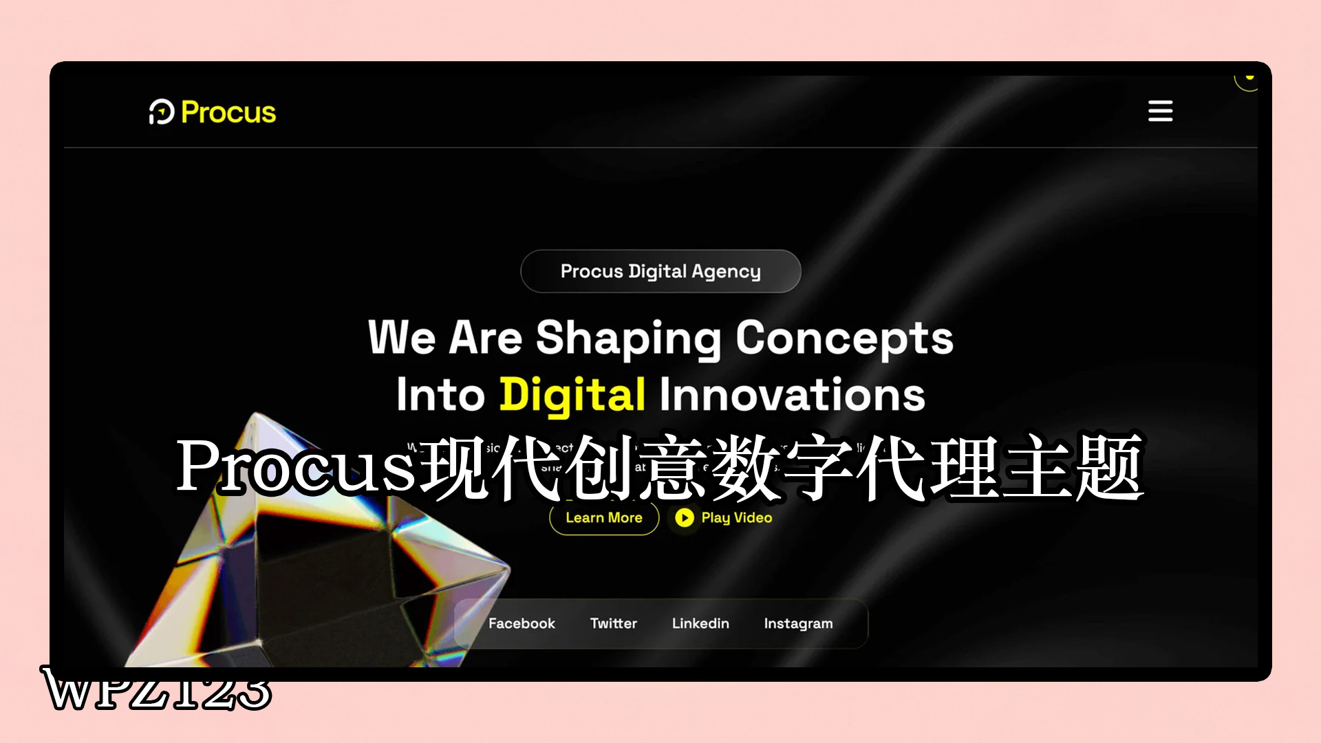 Procus v1.0 – 现代创意数字代理 WordPress 主题