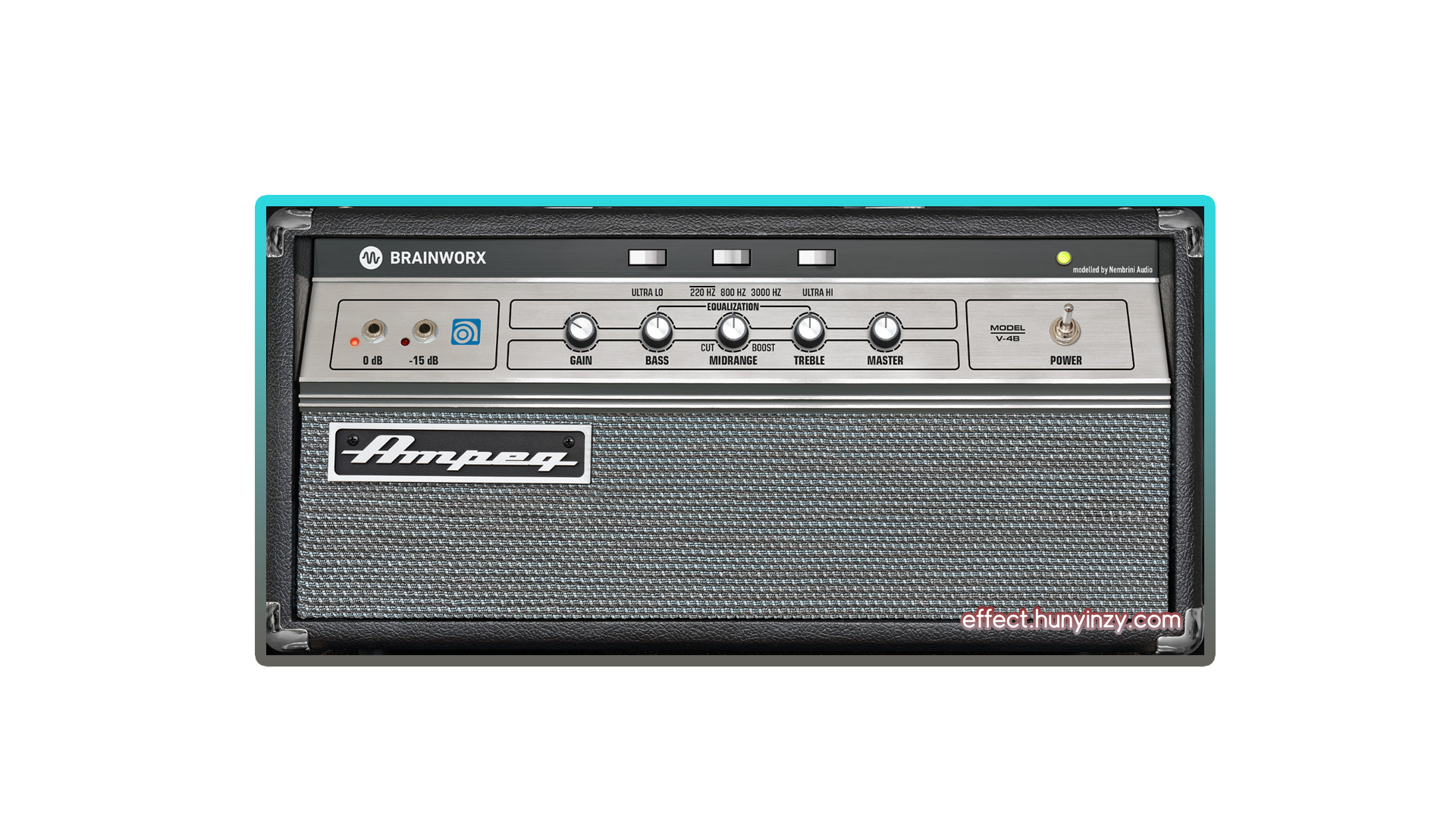 失真效果器 Setup Ampeg V4B v1.4.1 Windows