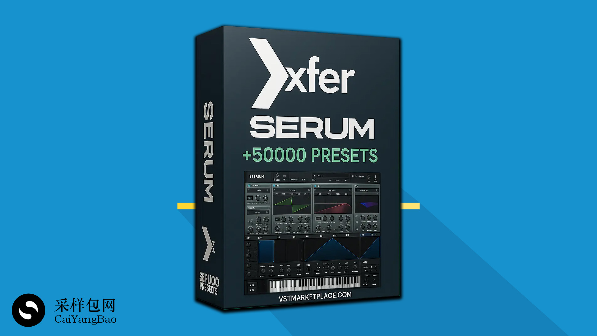 血清合成器 – Xfer Records Serum v1.36b8 + 113 Skins WIN MAC