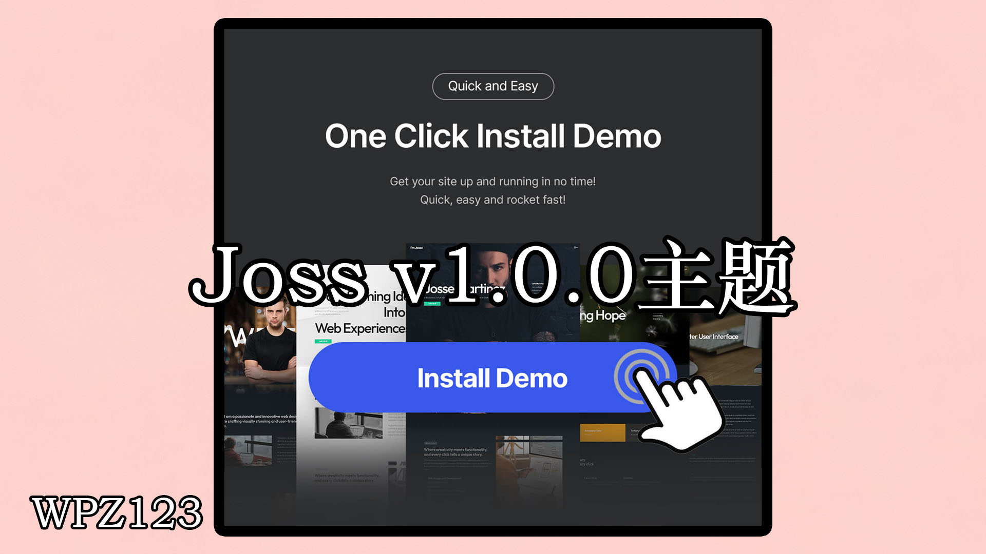 Awwa v1.0 – 作品集 WordPress 主题
