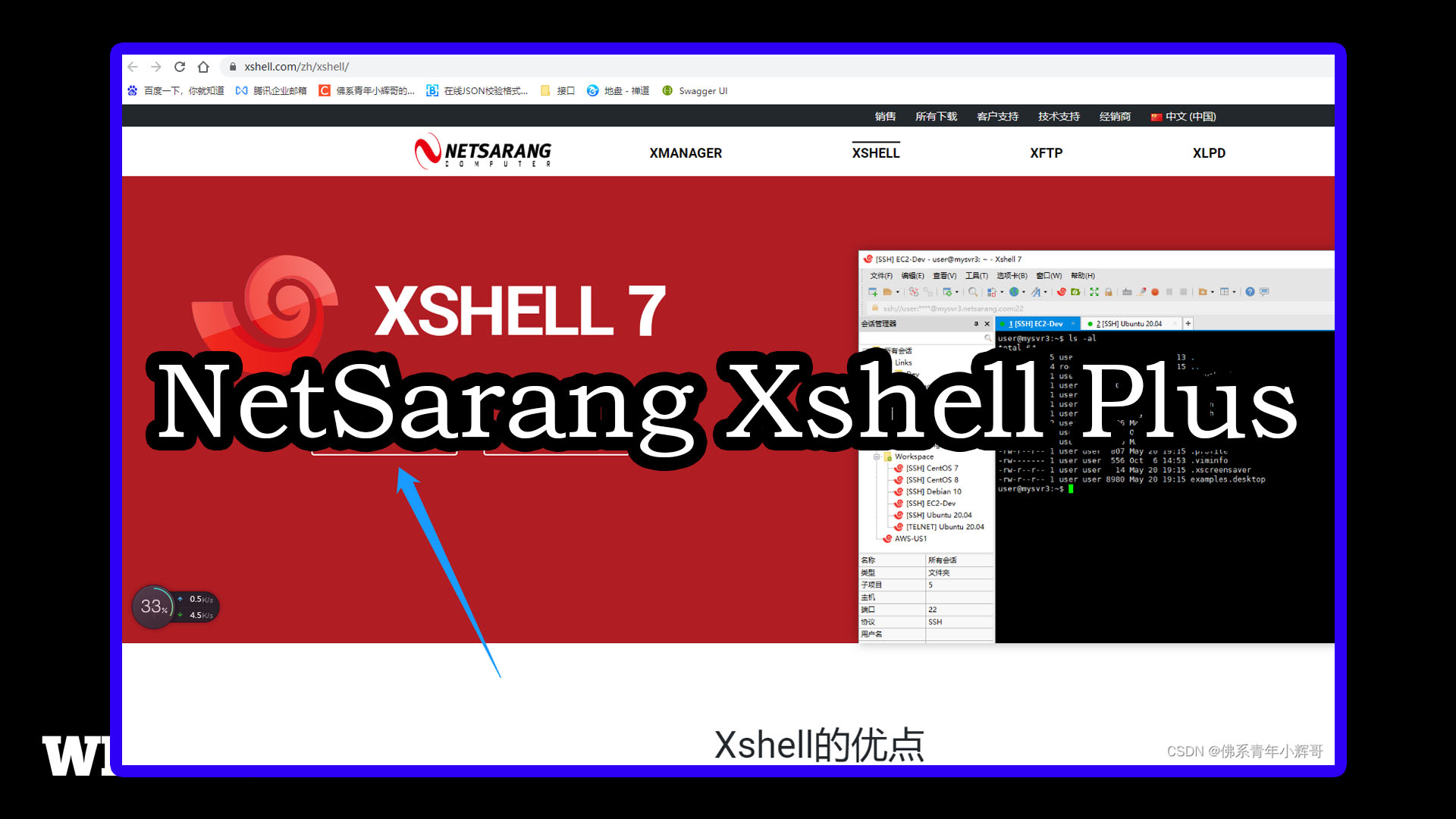 NetSarang Xshell Plus 8 v8.0.0022r中文绿色版