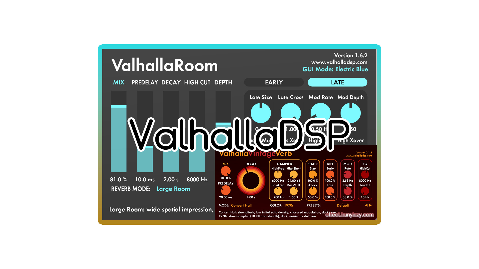 Valhalla DSP 混音效果器套装的下载!Valhalla Room Delay Supermassive Spase Shimmer完整版