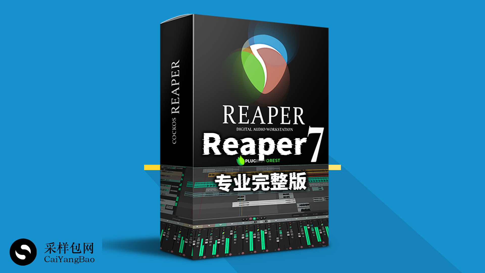 混音编曲母带处理软件 Cockos REAPER 7.4 最新版！REAPER7软件 Win Mac
