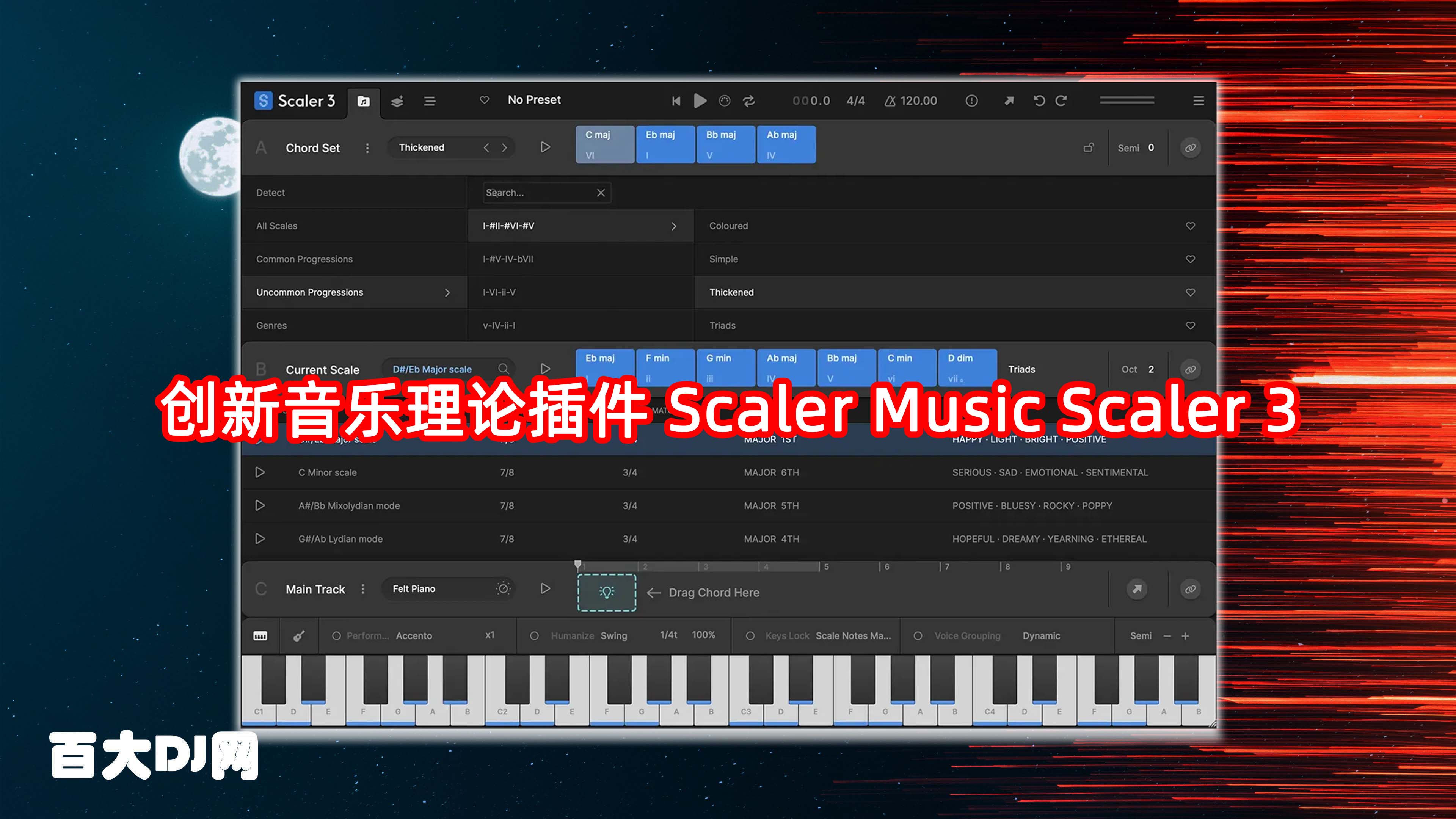 创新音乐理论插件 Scaler Music Scaler 3 v3.3.0 WIN