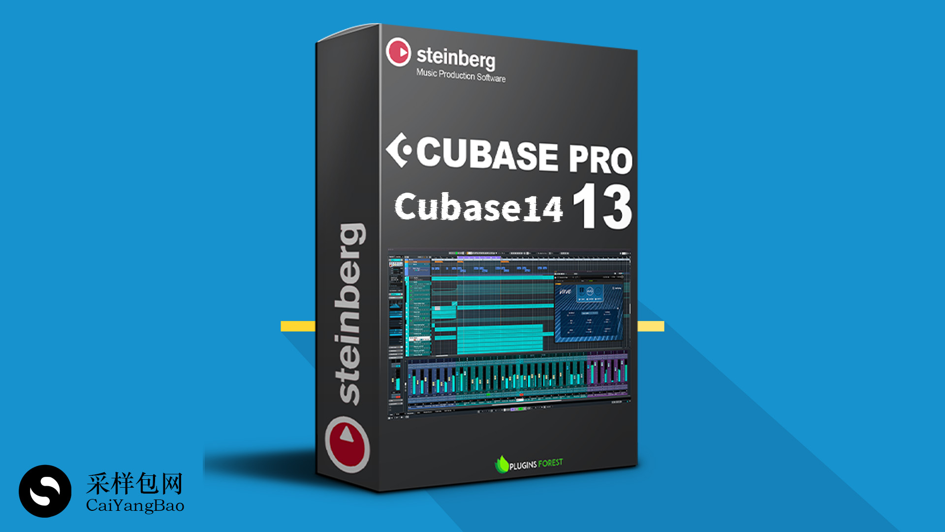 Cubase Pro 14 专业版软件插件音源200GB完整音色版下载【200GB】软件+插件+音色库完整版!Windows MacOSX
