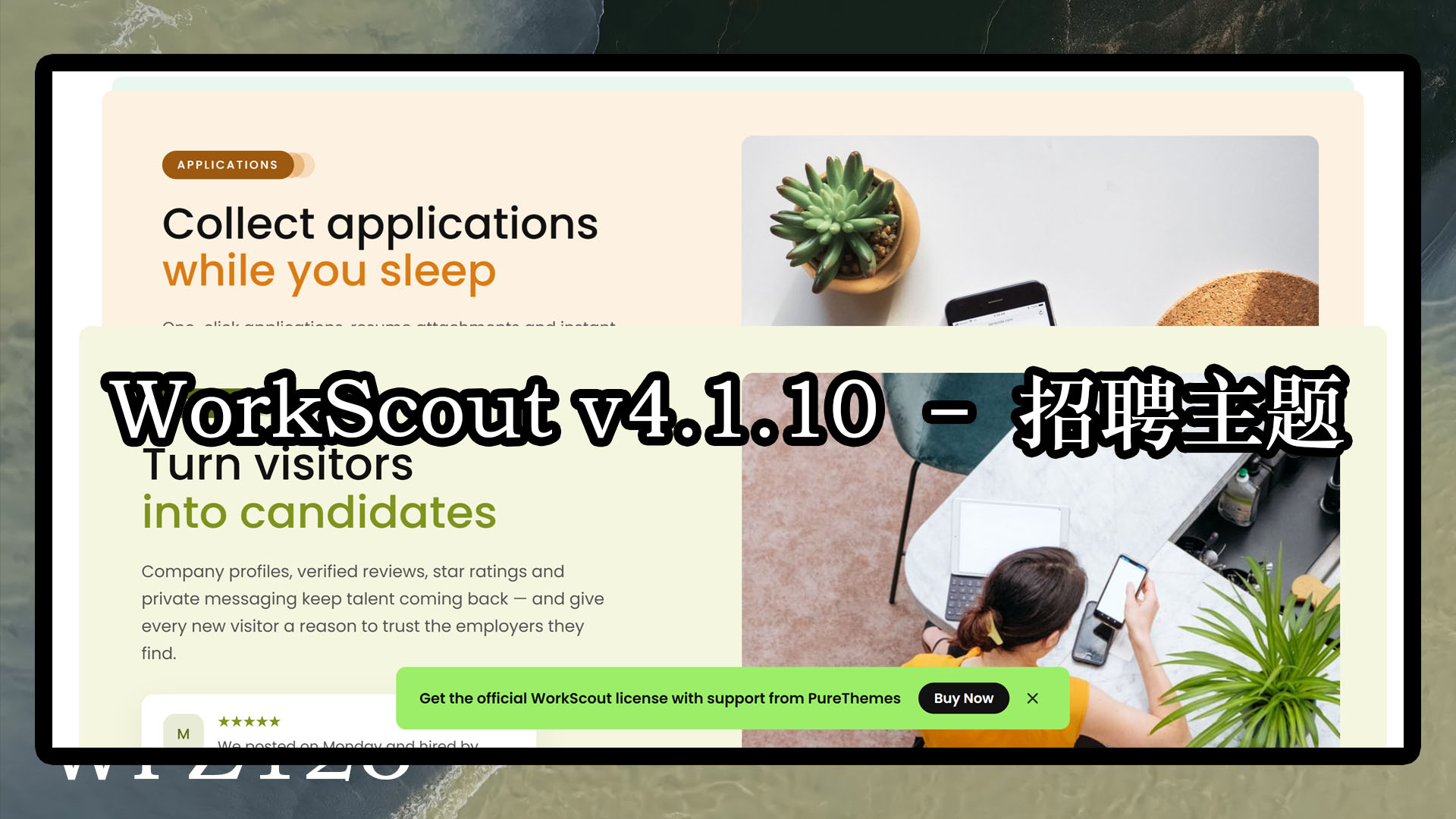 WorkScout v4.1.10 – 招聘WordPress主题下载