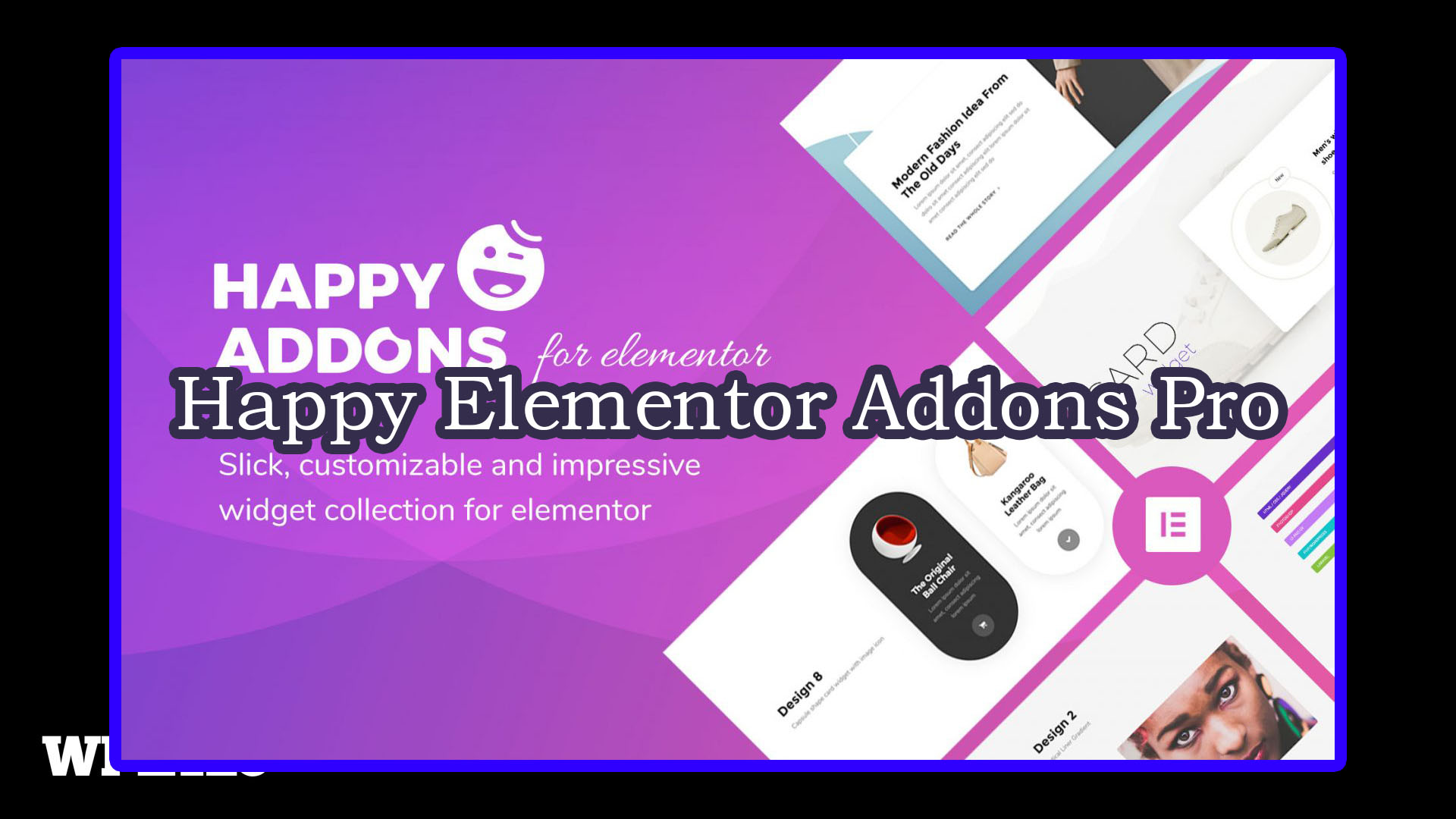 Happy Elementor Addons Pro版|大型菜单,文章网格,Woocommerce 产品网格,表格，事件日历，滑块 Elementor 小部件