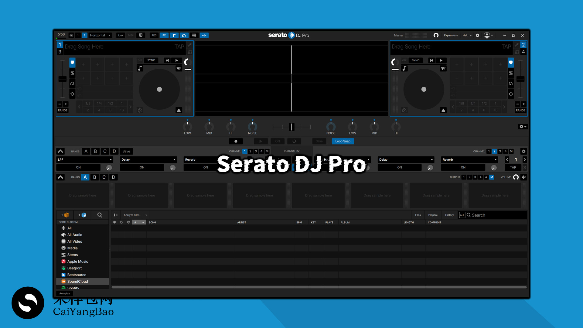 DJ打碟软件Serato DJ 专业版搓碟软件 Serato DJ Pro Suite v4.0.1 [WiN, MacOSX] 全球顶尖 DJ 软件 Serato DJ Pro 及所有扩展包