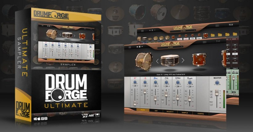 经典鼓音源 Drumforge I Ultimate KONTAKT