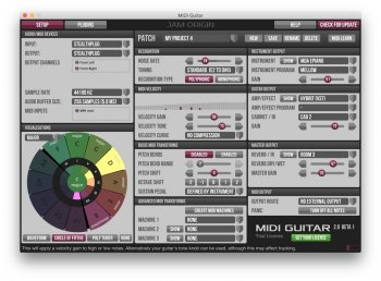 吉它信号转MIDI Jam Origin MIDI Guitar 2 v2.2.1 PC x86 x64