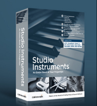 乐器4件套 Cakewalk Studio Instruments Suite v1.0.0.12 PC