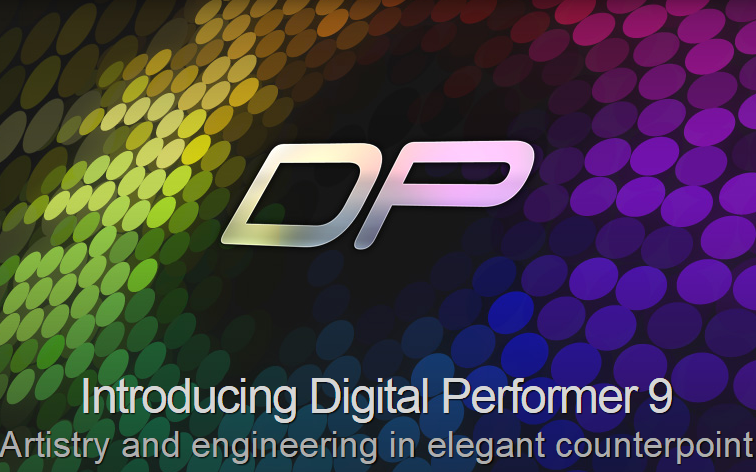 经典音乐制作软件MOTU Digital Performer 9.5.73657 Win/Mac