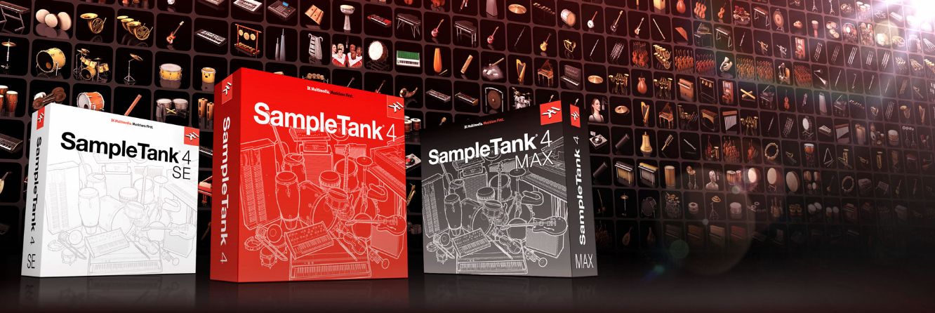 坦克采样4 IK Multimedia SampleTank 4 4.10+MAX Sound Content v1.5.0 WIN/MAC