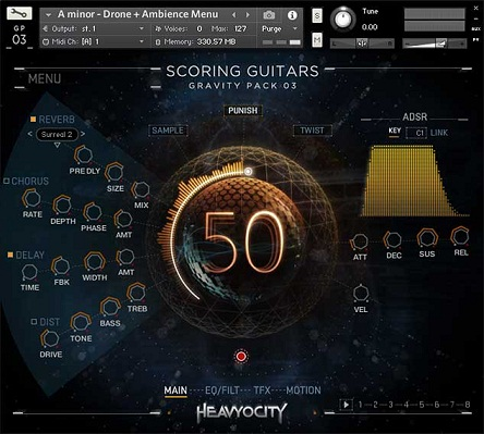 电影吉他 Heavyocity Media Scoring Guitars KONTAKT