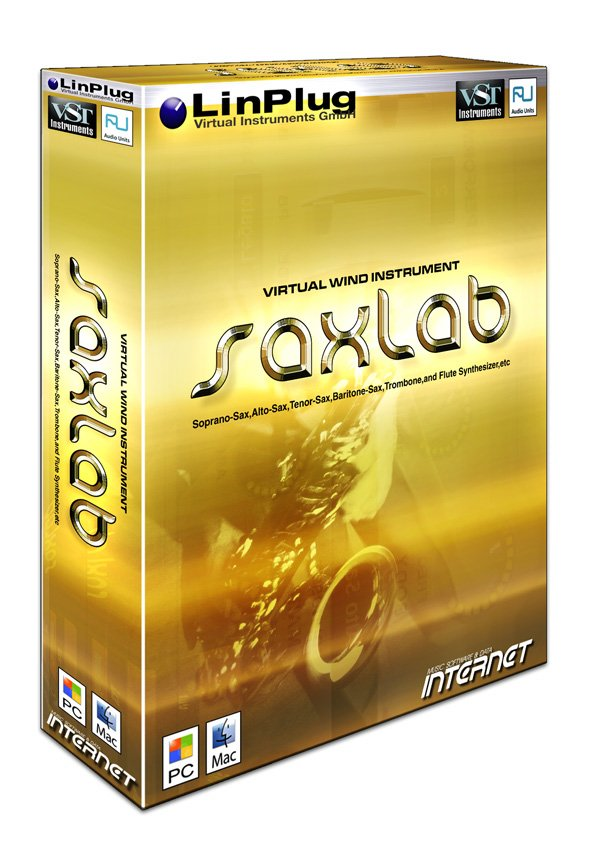 萨克斯合成器LinPlug SaxLab v2.2 PC/MAC
