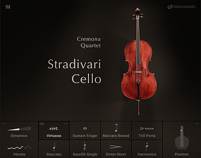 克雷莫纳四重奏大提琴 Native Instruments Stradivari Cello v1.0.0 KONTAKT