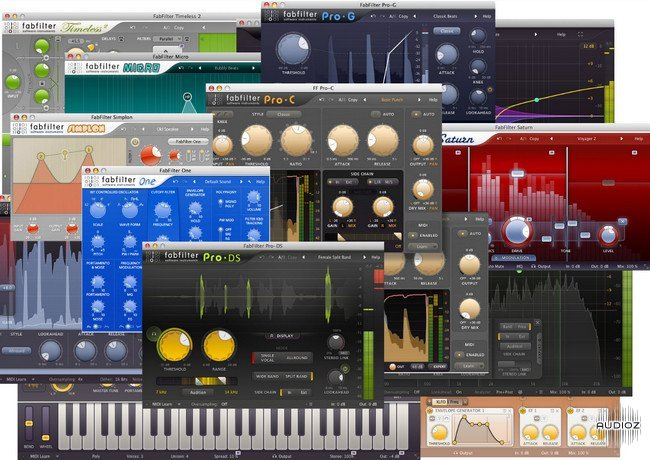 FabFilter Total Bundle 2020.6 CE-V.R WiN版