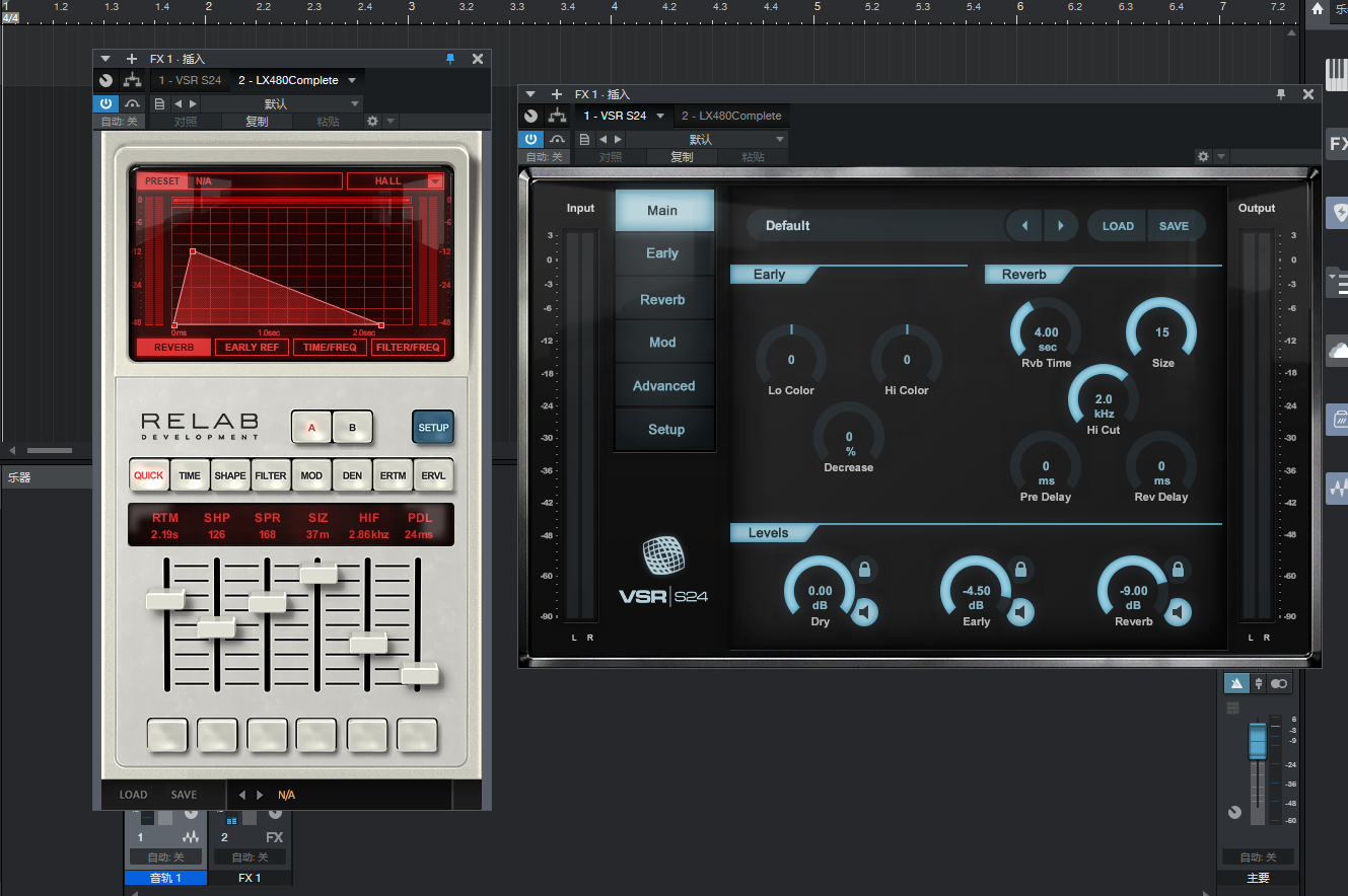 传奇混响ReLab LX480,VSR S24-R2R