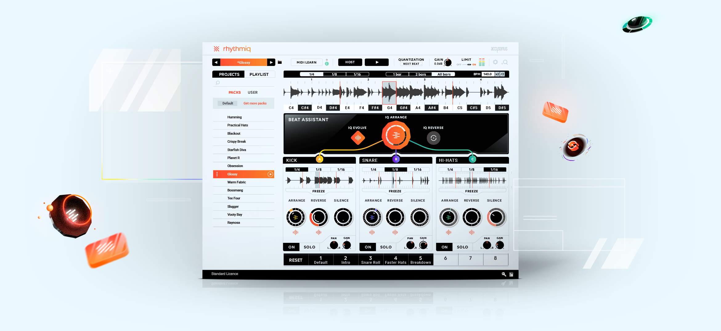 A.I.节拍助手 Accusonus Rhythmiq v1.0.7 PC/v1.04MAC