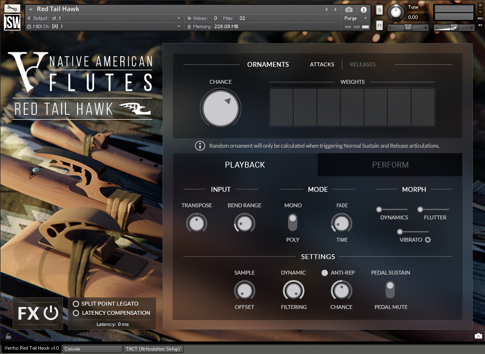 美洲原住民长笛 Impact Soundworks Ventus Native American Flutes KONTAKT