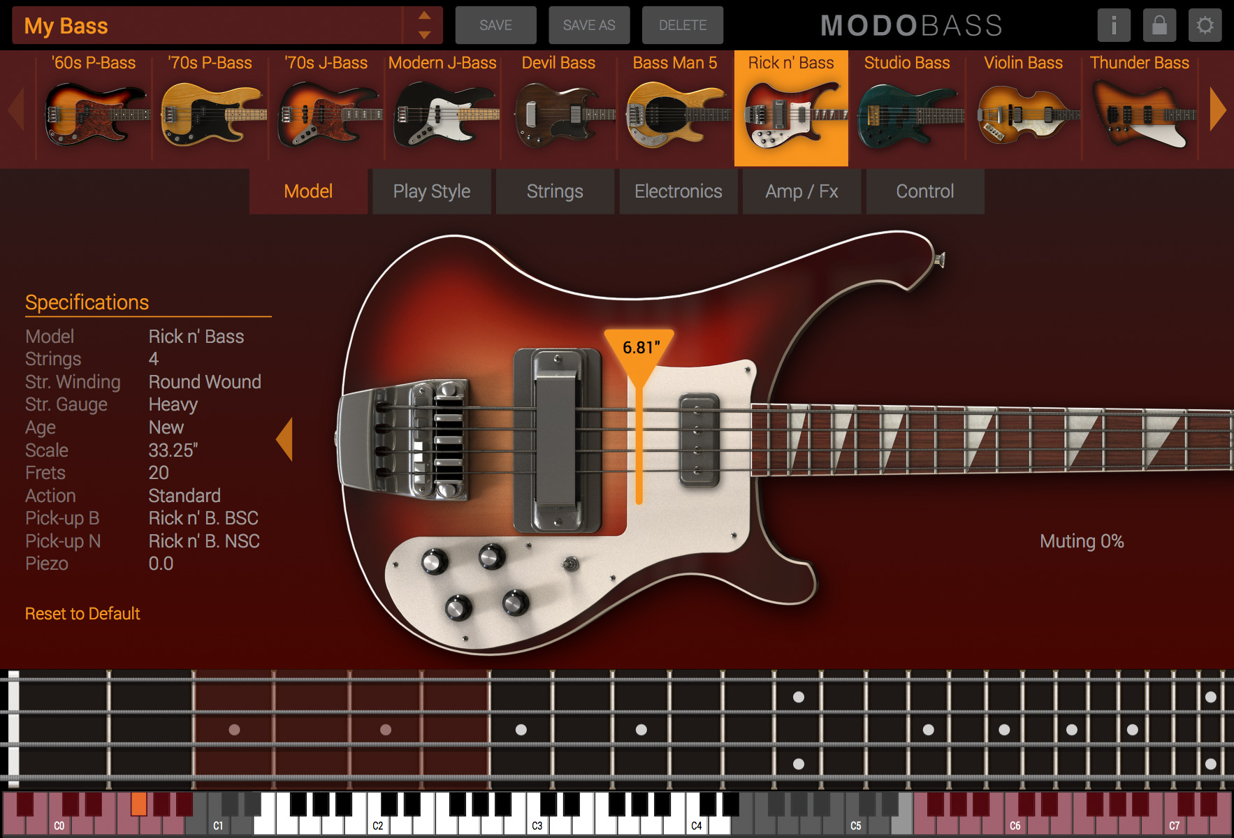 物理建模电贝斯 IK Multimedia MODO BASS v1.5.1 PC/v1.5.0 MAC