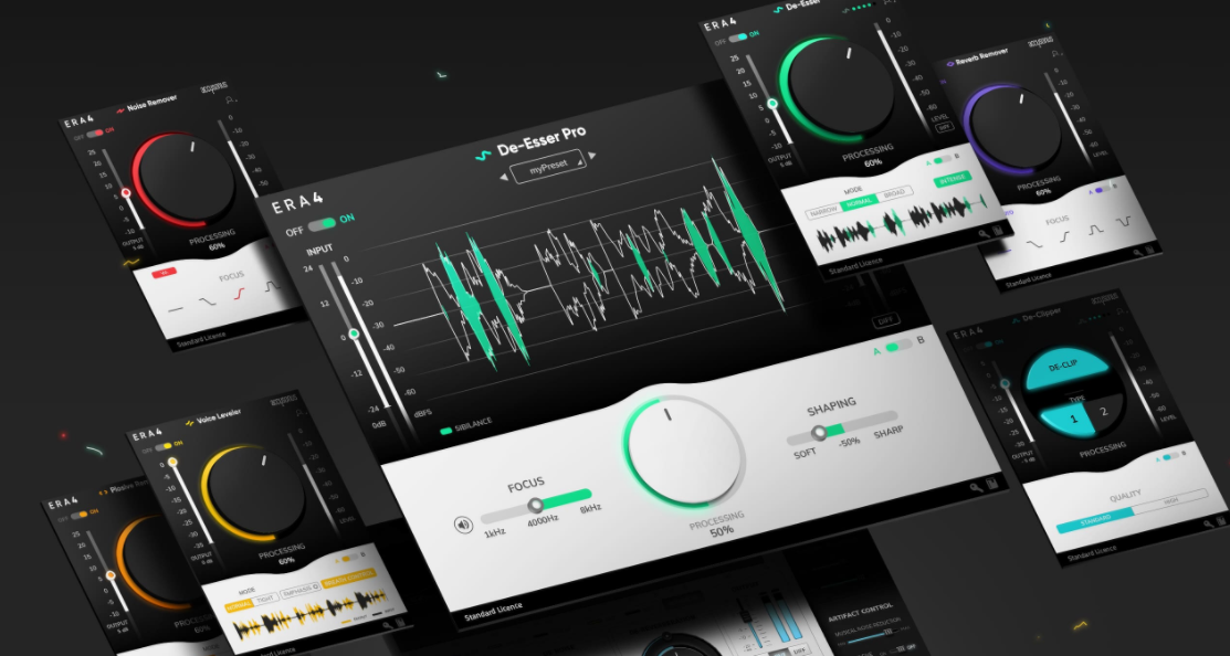 音频修复工具包 Accusonus ERA Bundle Pro v4.0.0 PC