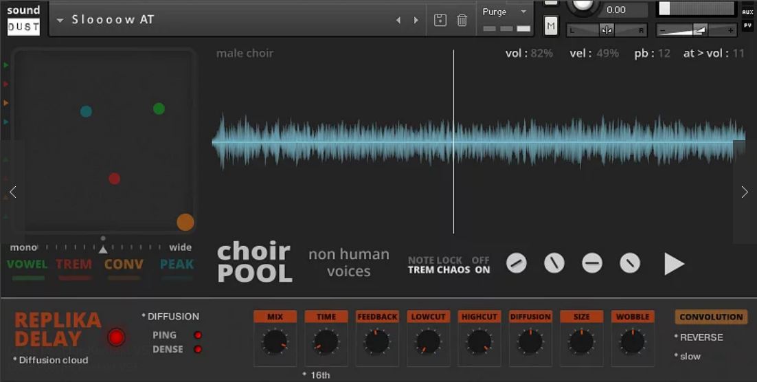 机器人声合唱团 sound DUST CHOIRPOOL KONTAKT