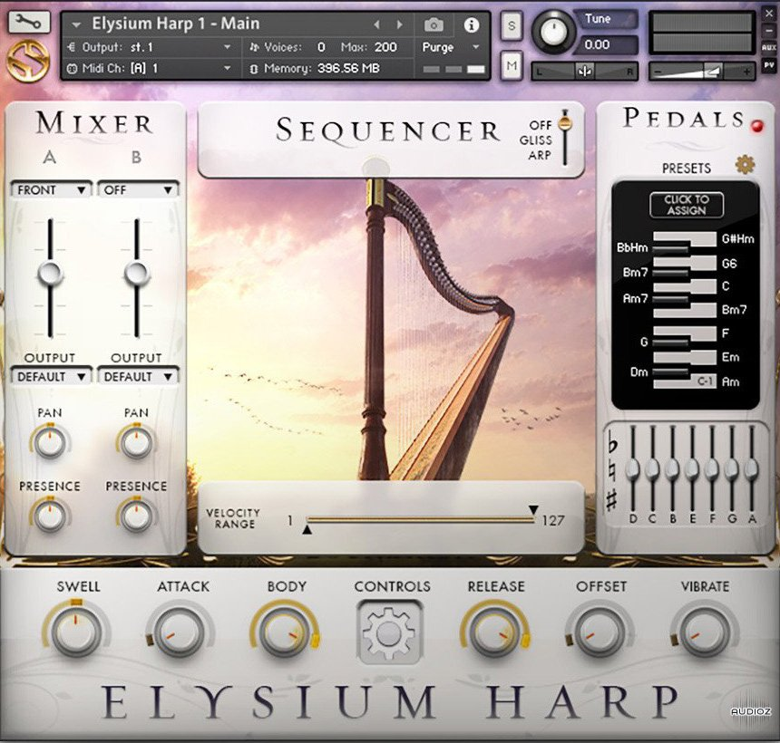 极乐世界竖琴 Soundiron Elysium Harp KONTAKT